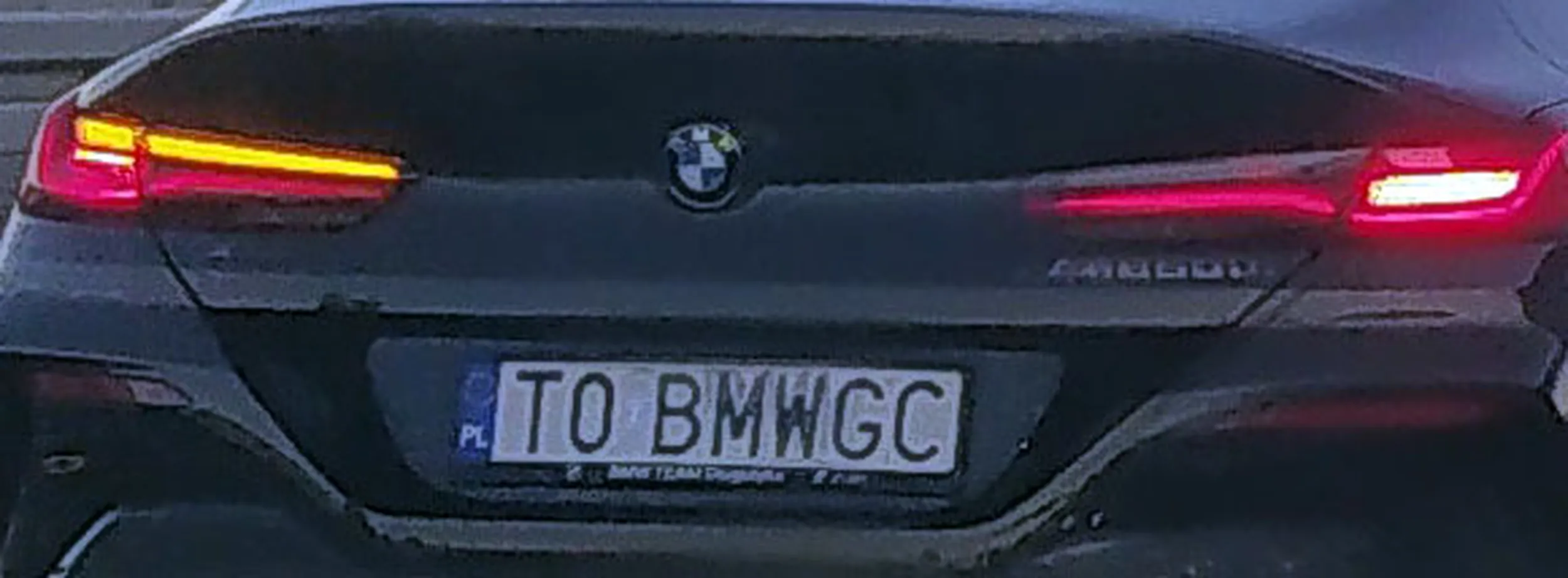 Fajny numer, blacha T0 BMWGC