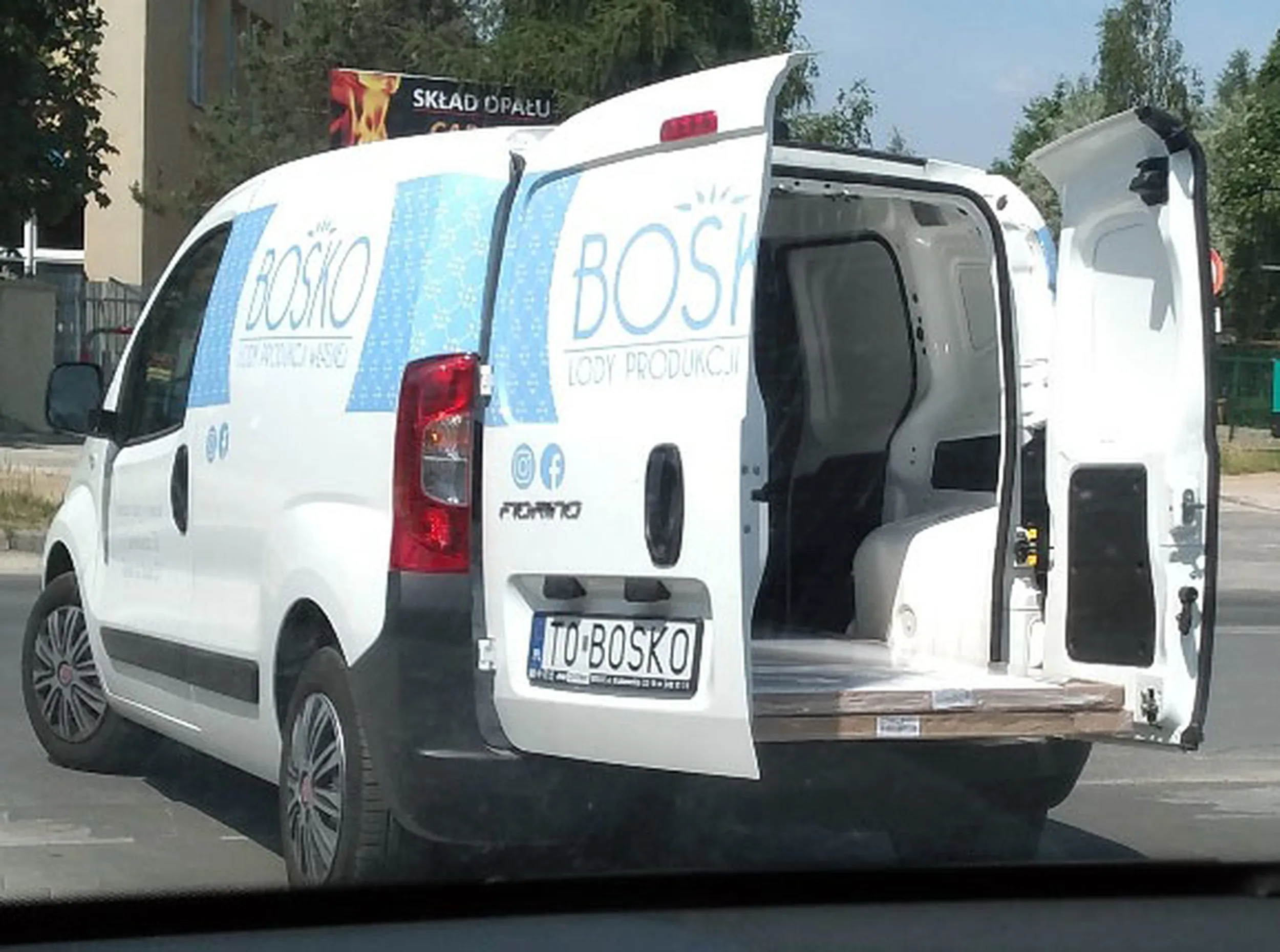 Fajny numer, blacha T0 BOSKO