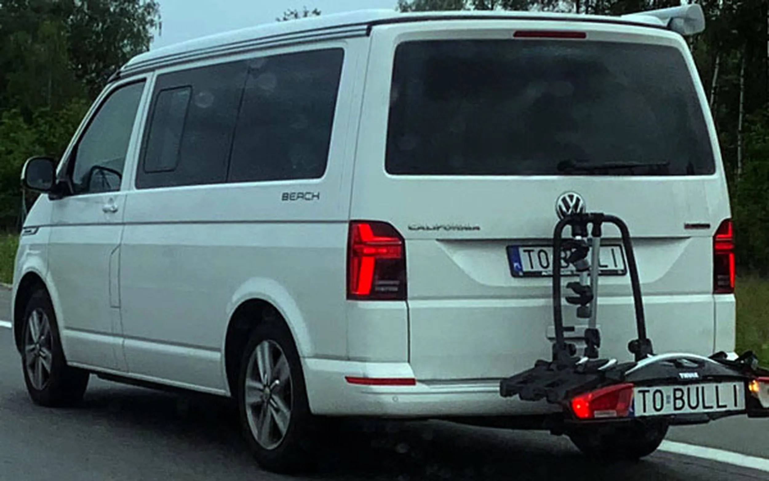 Fajny numer, blacha T0 BULLI