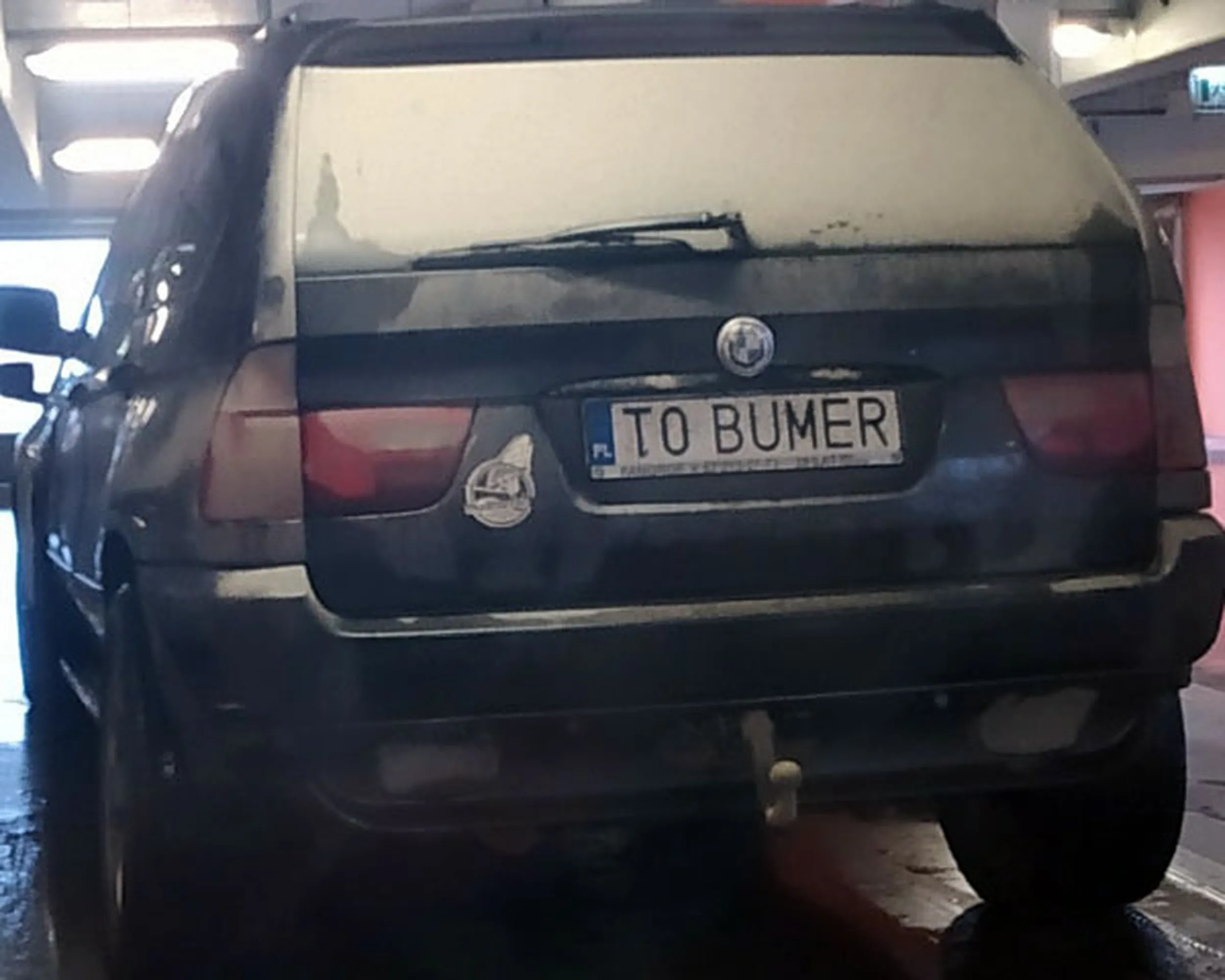 Fajny numer, blacha T0 BUMER