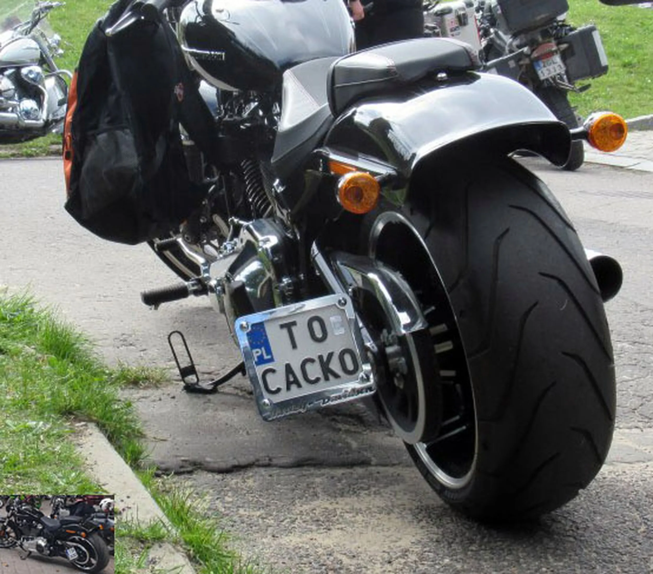 Fajny numer, blacha T0 CACKO