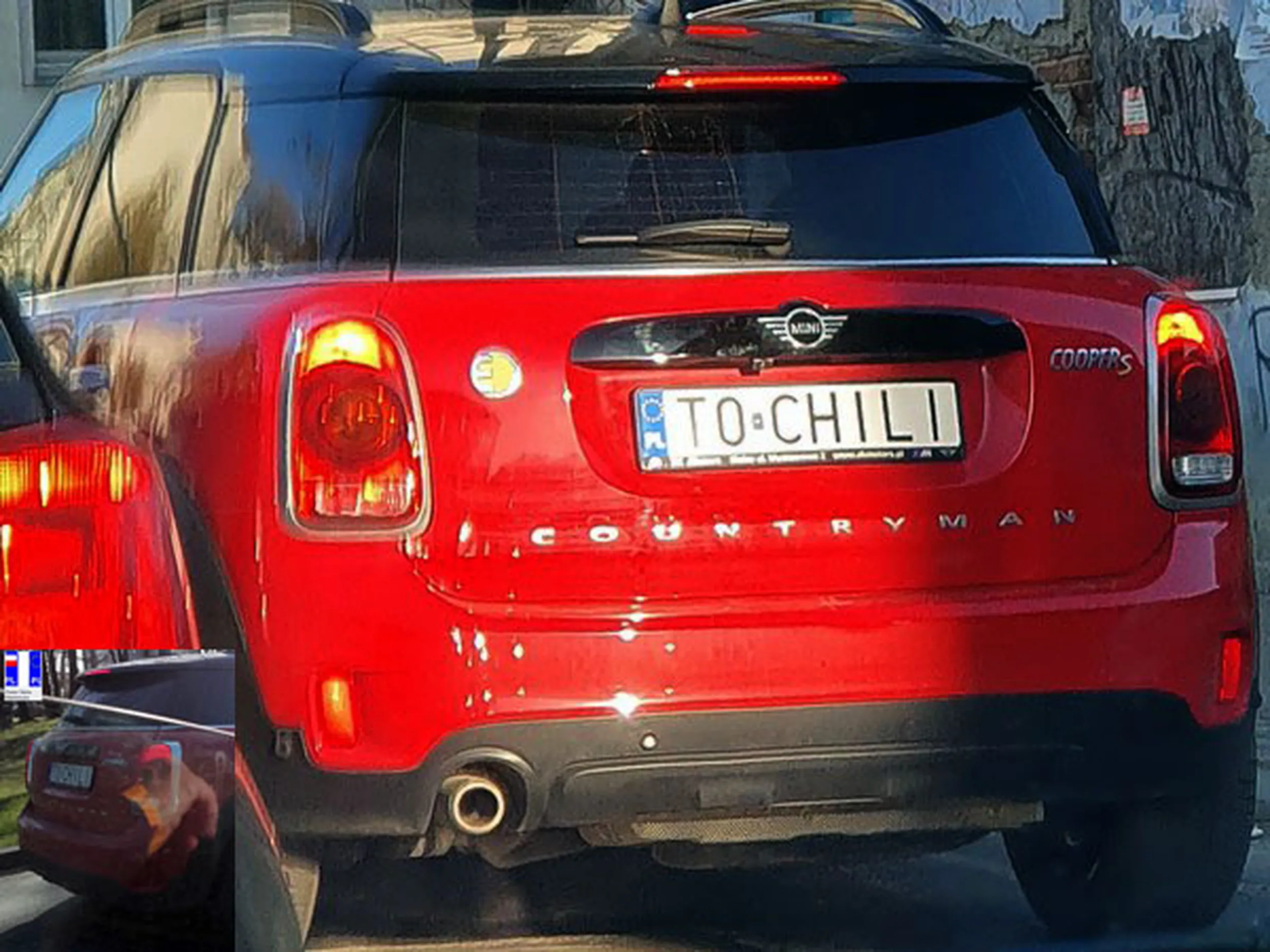 Fajny numer, blacha T0 CHILI