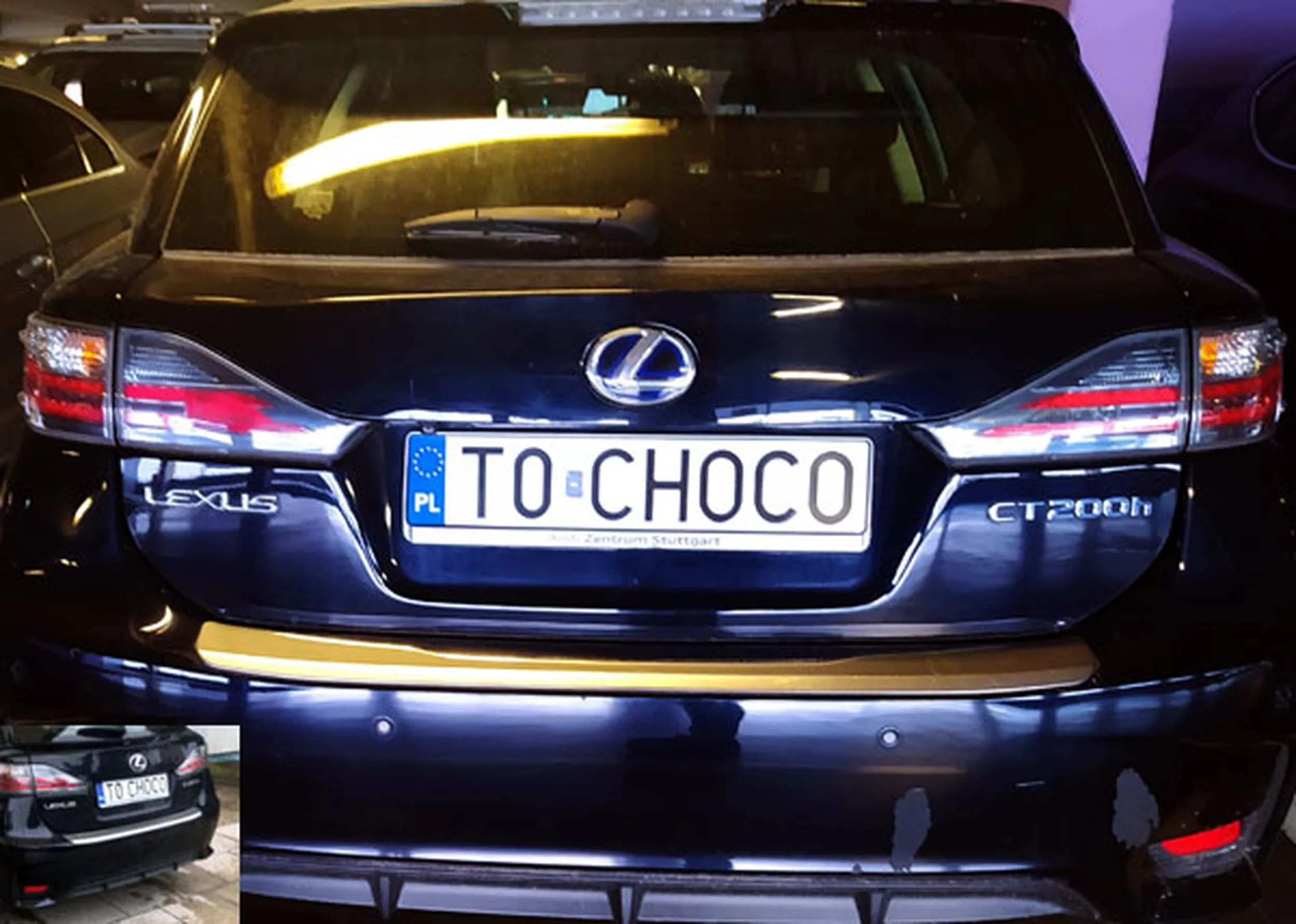Fajny numer, blacha T0 CHOCO