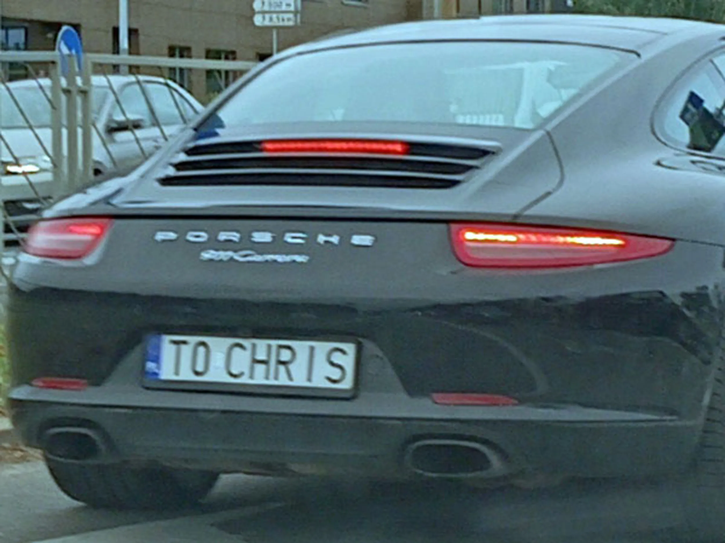 Fajny numer, blacha T0 CHRIS