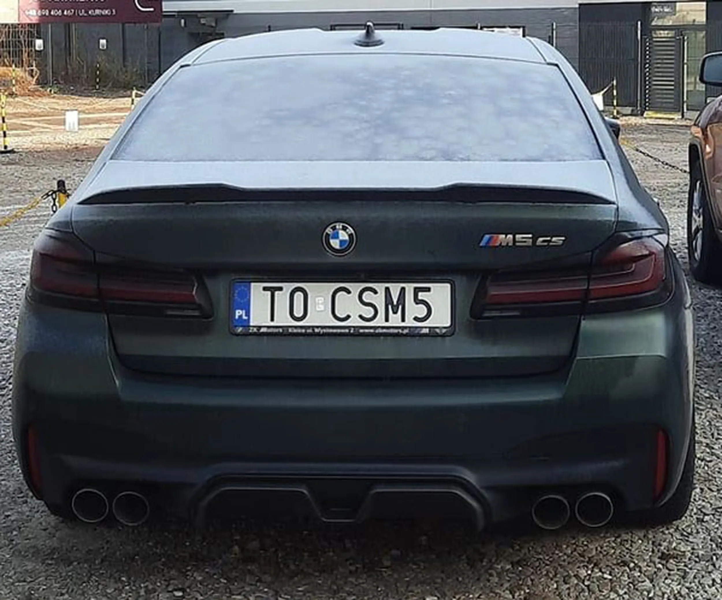 Fajny numer, blacha T0 CSM5