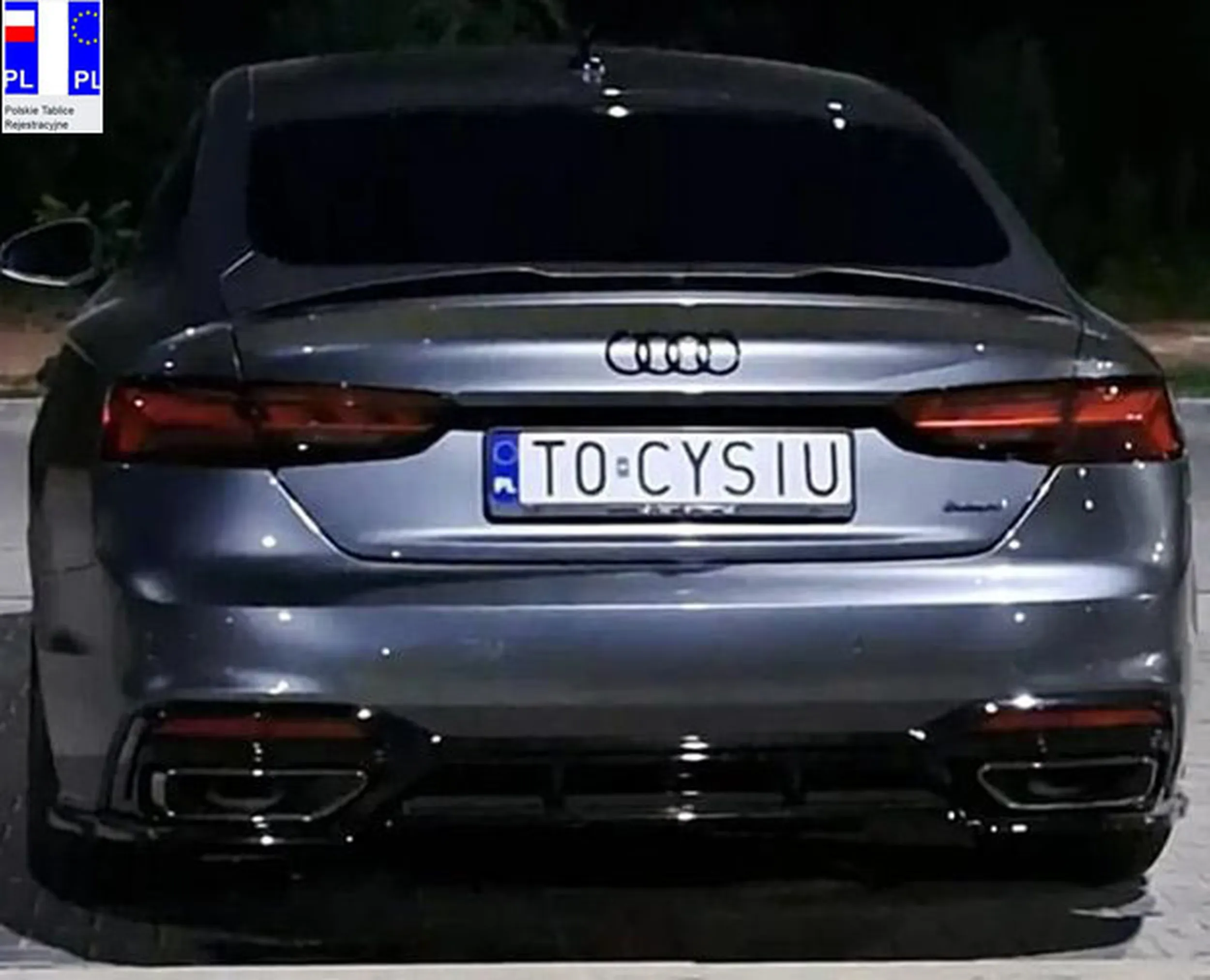 Fajny numer, blacha T0 CYSIU