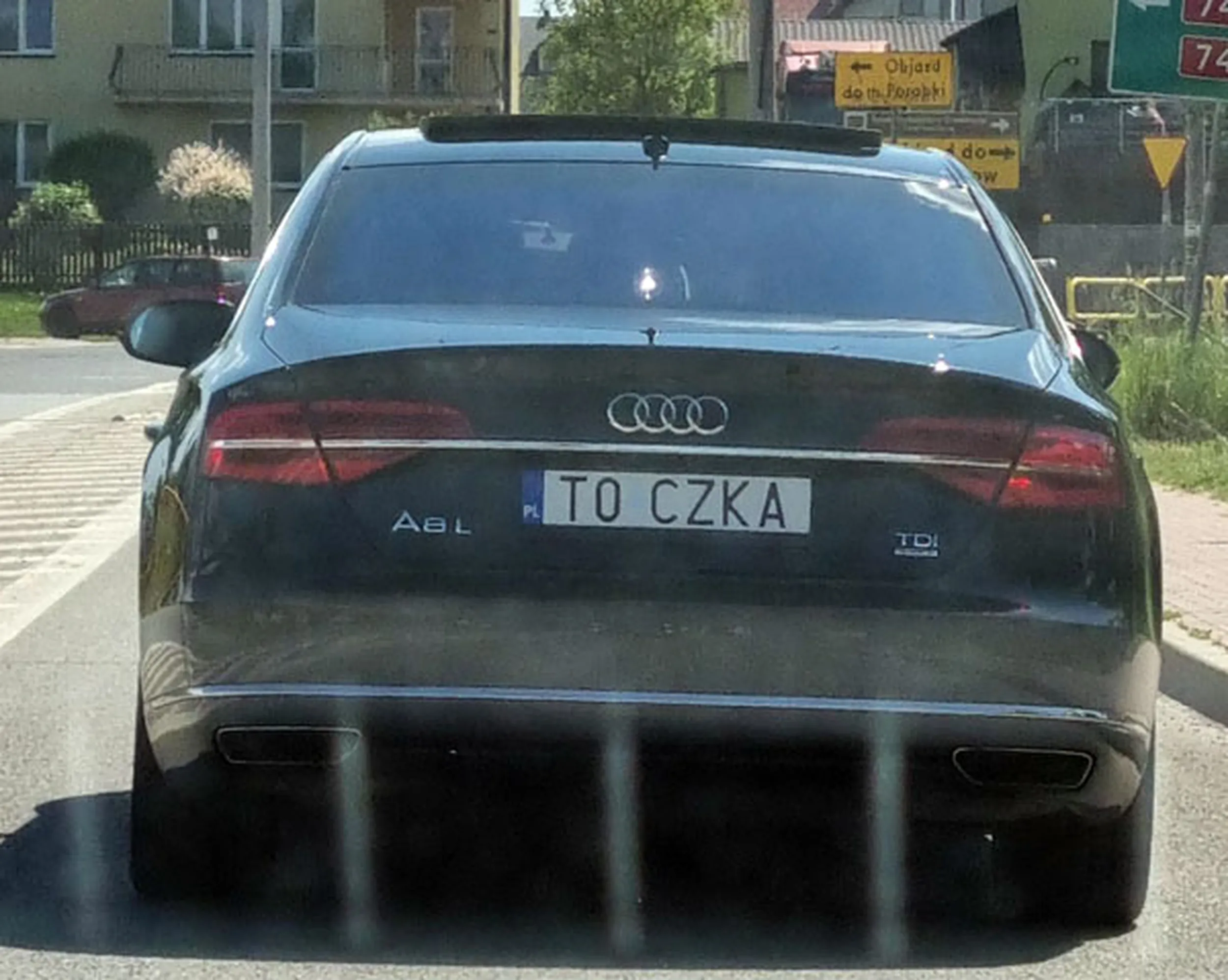 Fajny numer, blacha T0 CZKA