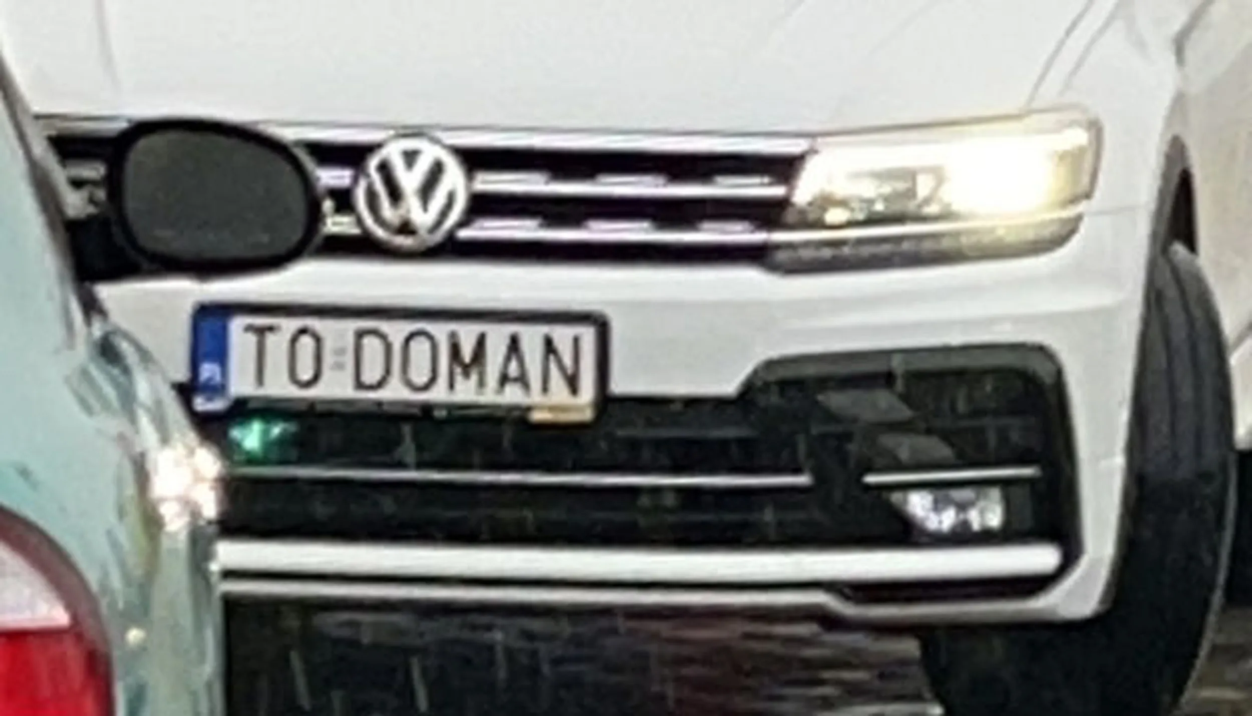 Fajny numer, blacha T0 DOMAN