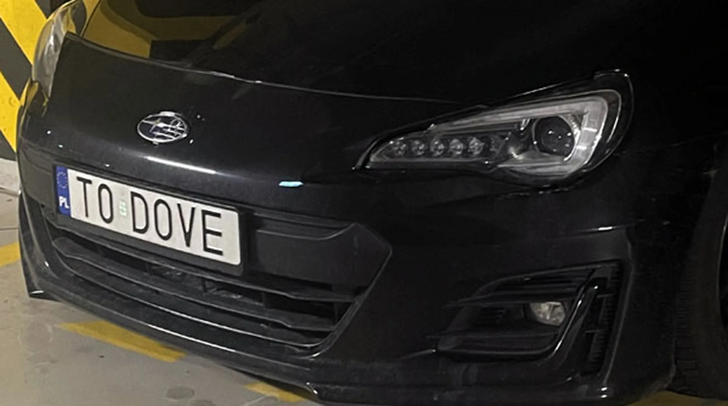 Fajny numer, blacha T0 DOVE