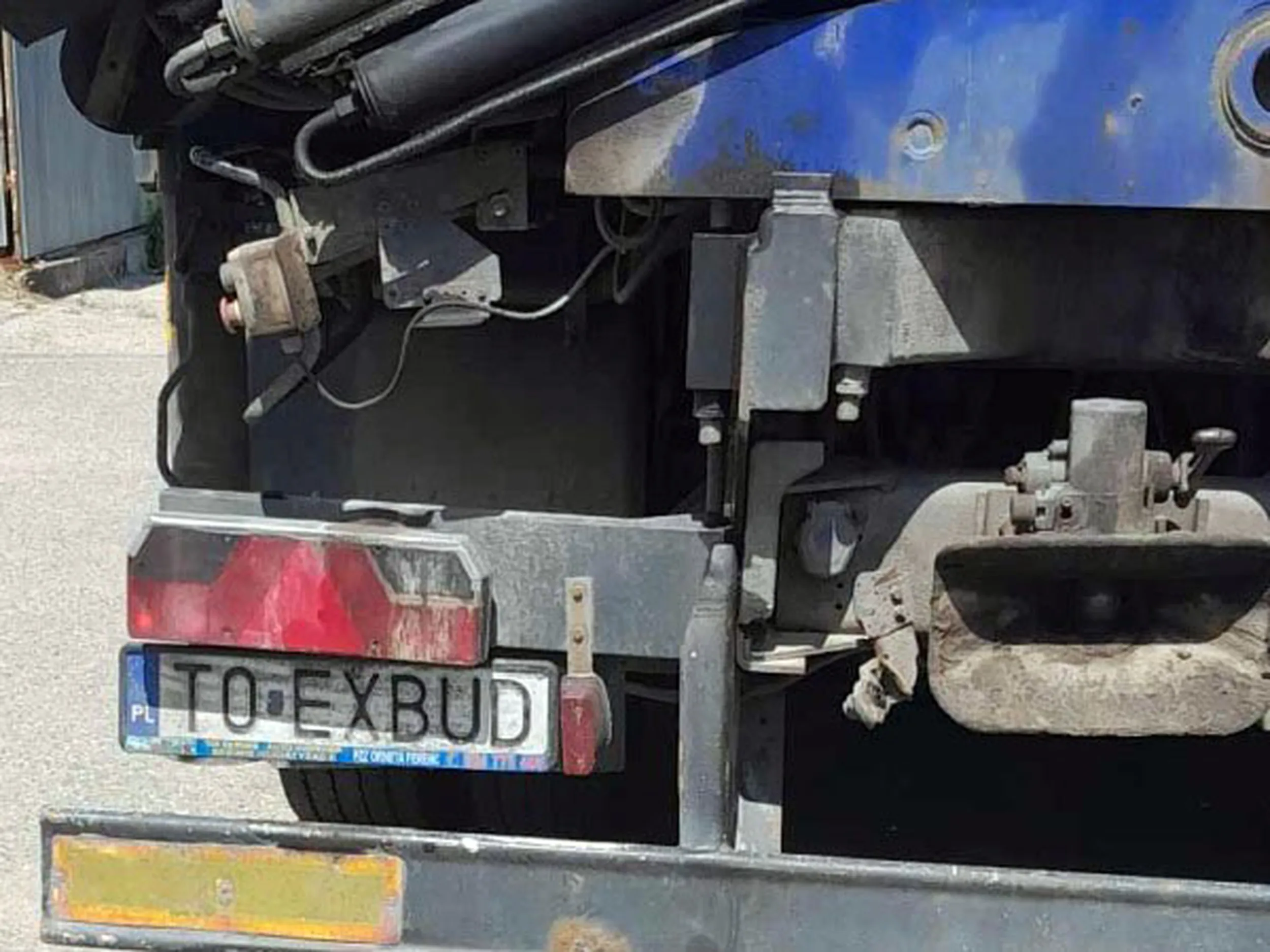 Fajny numer, blacha T0 EXBUD