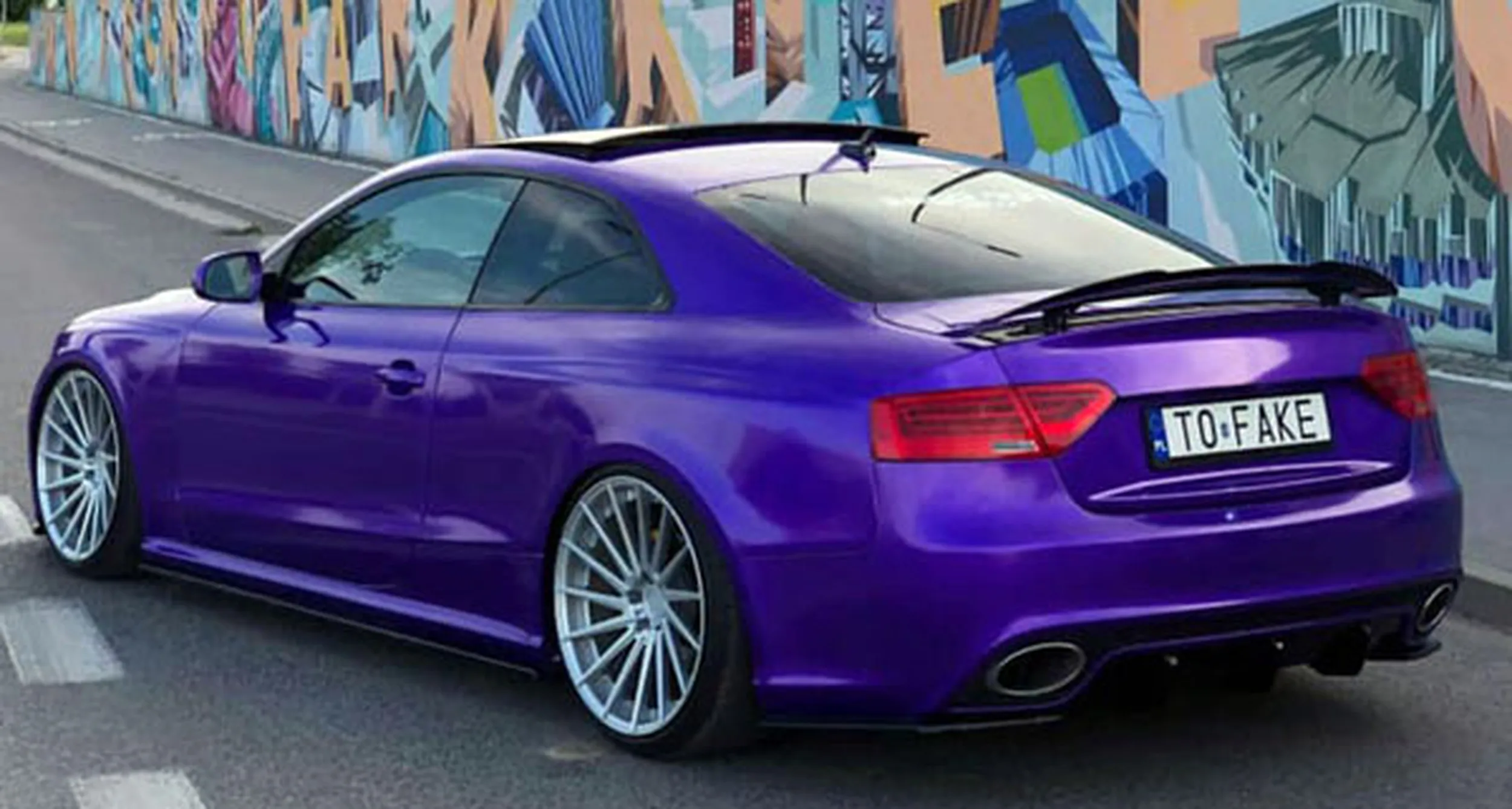 Fajny numer, blacha T0 FAKE