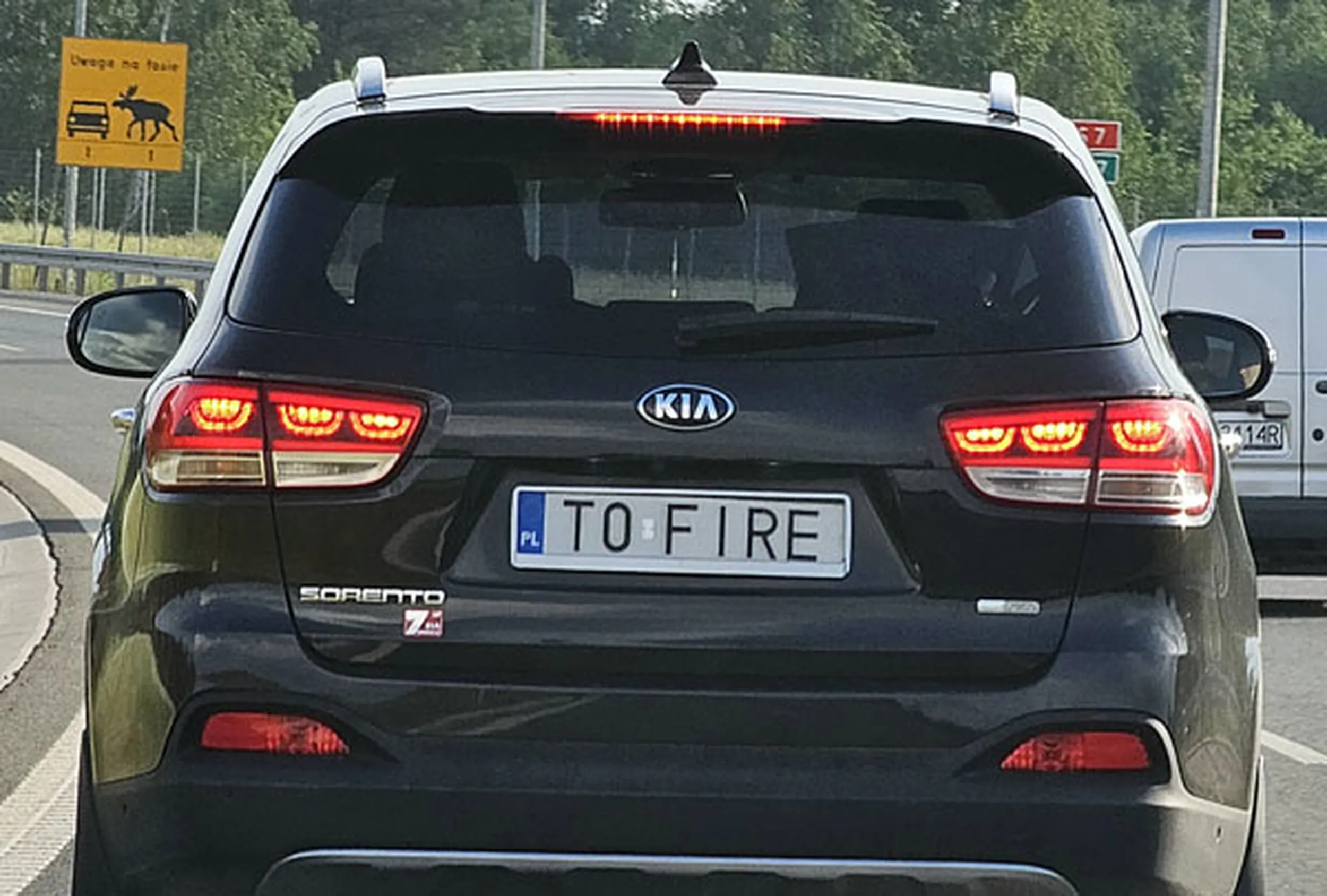 Fajny numer, blacha T0 FIRE