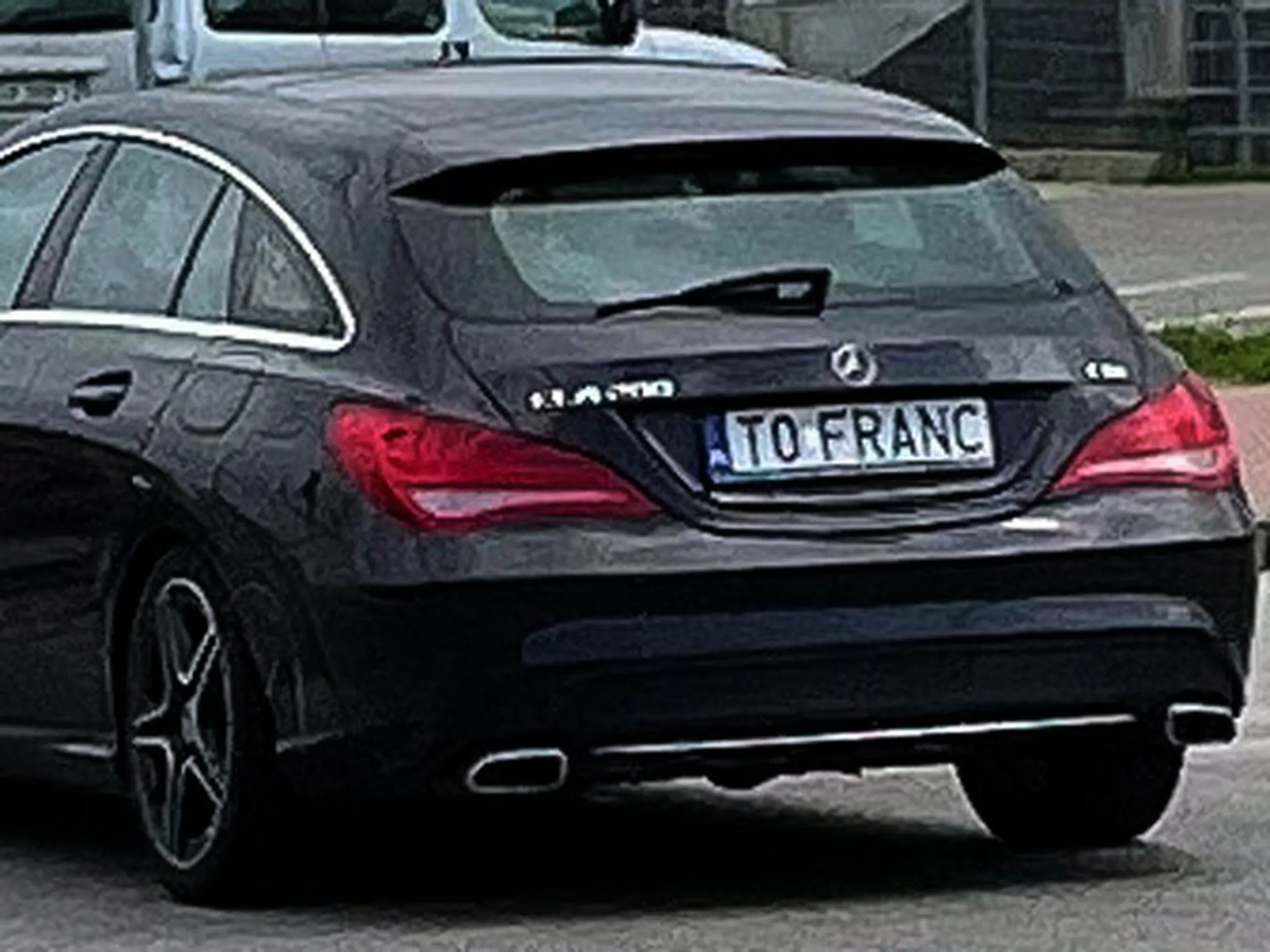 Fajny numer, blacha T0 FRANC