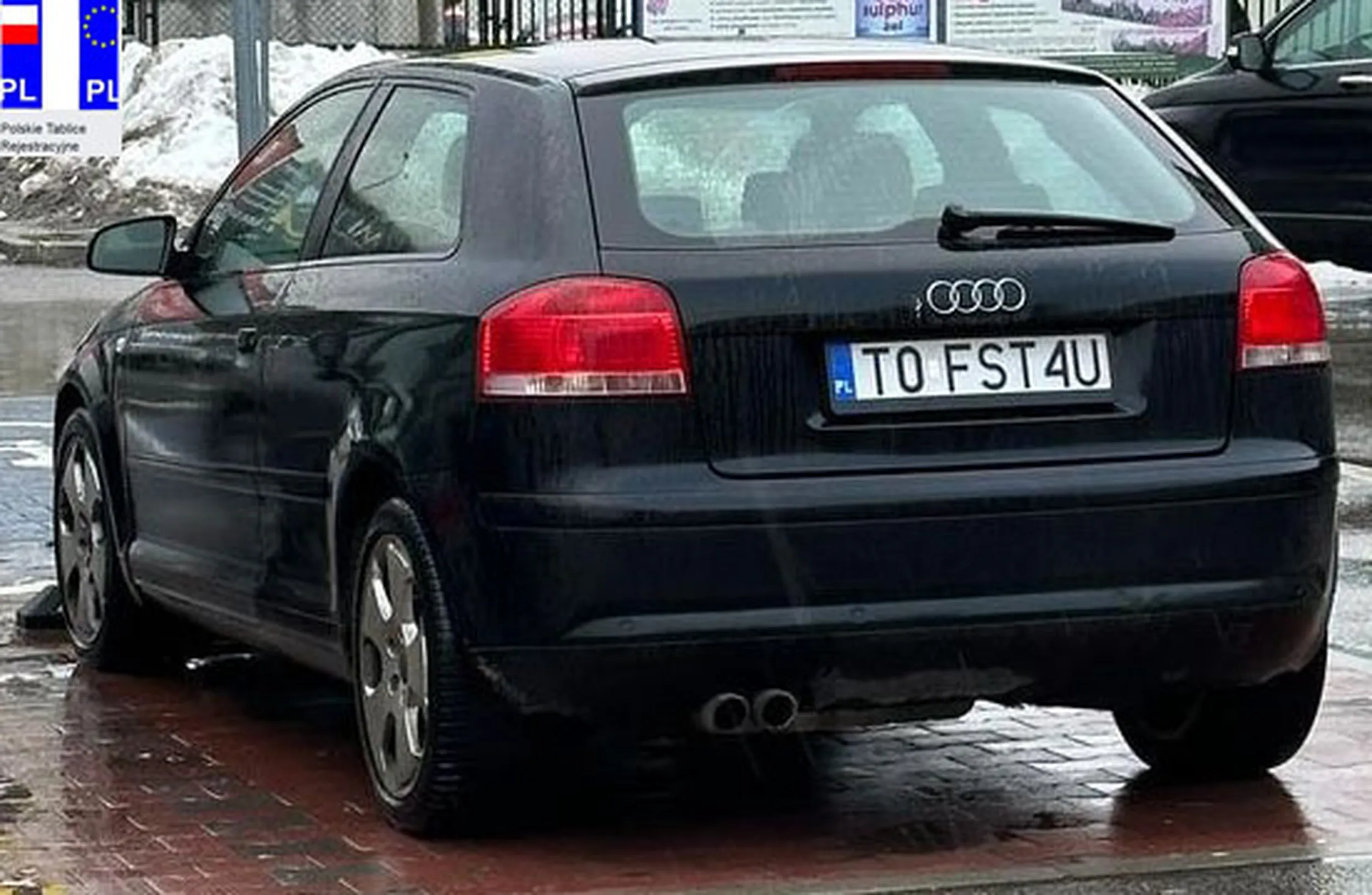 Fajny numer, blacha T0 FST4U