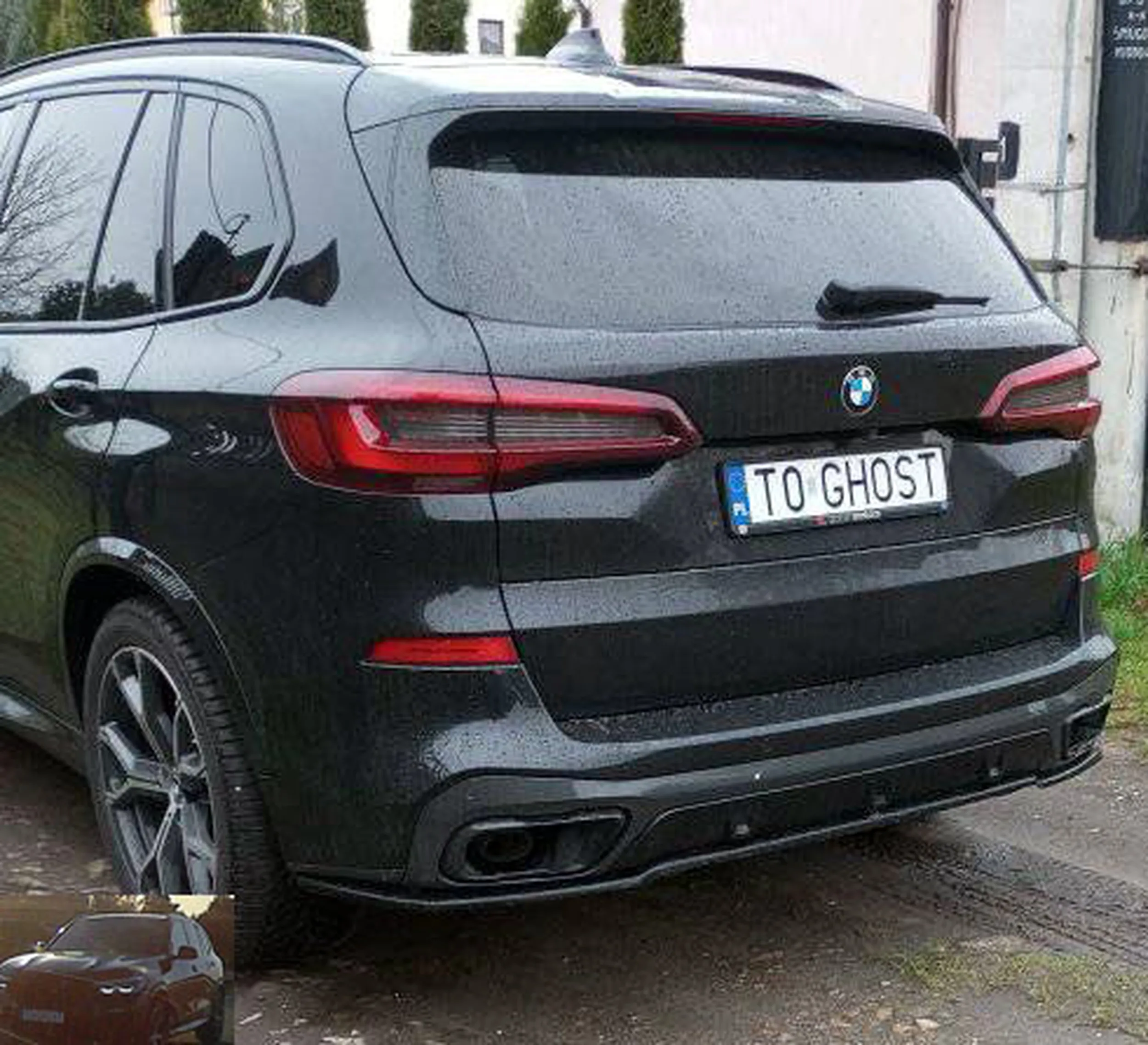 Fajny numer, blacha T0 GHOST