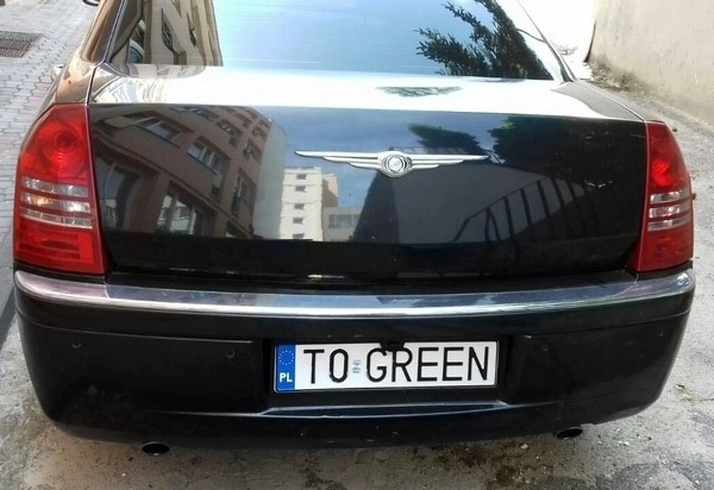 Fajny numer, blacha T0 GREEN