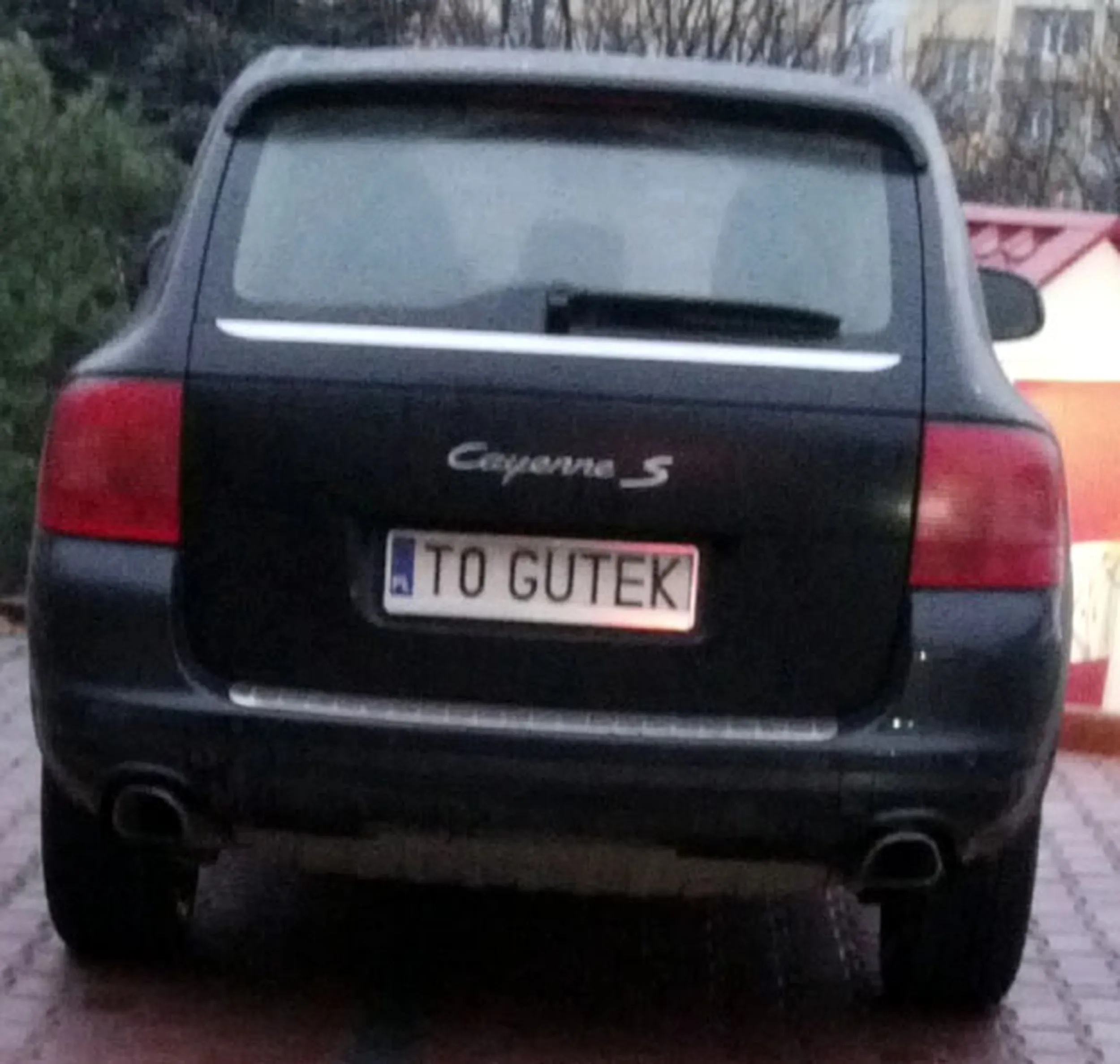 Fajny numer, blacha T0 GUTEK