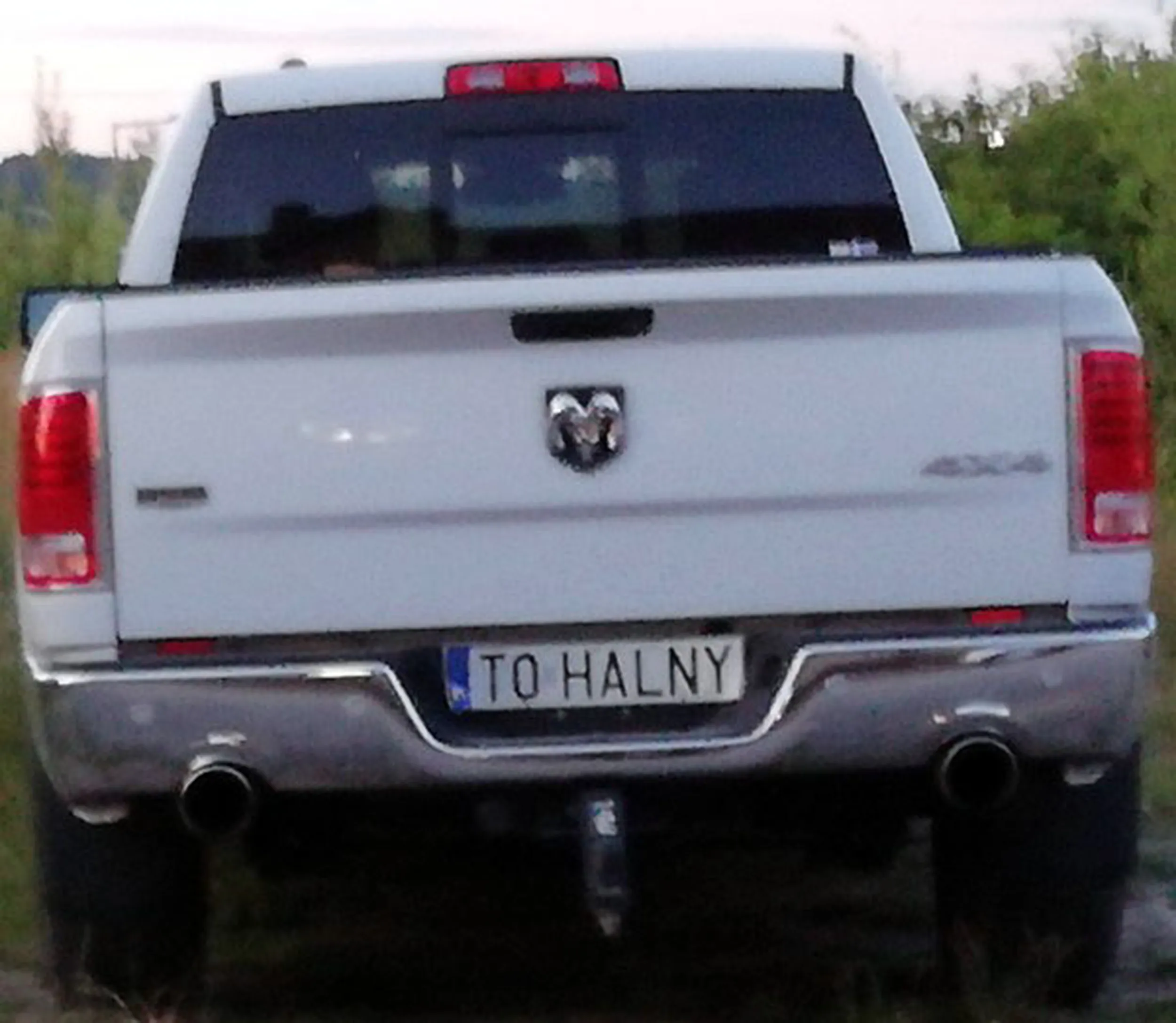 Fajny numer, blacha T0 HALNY