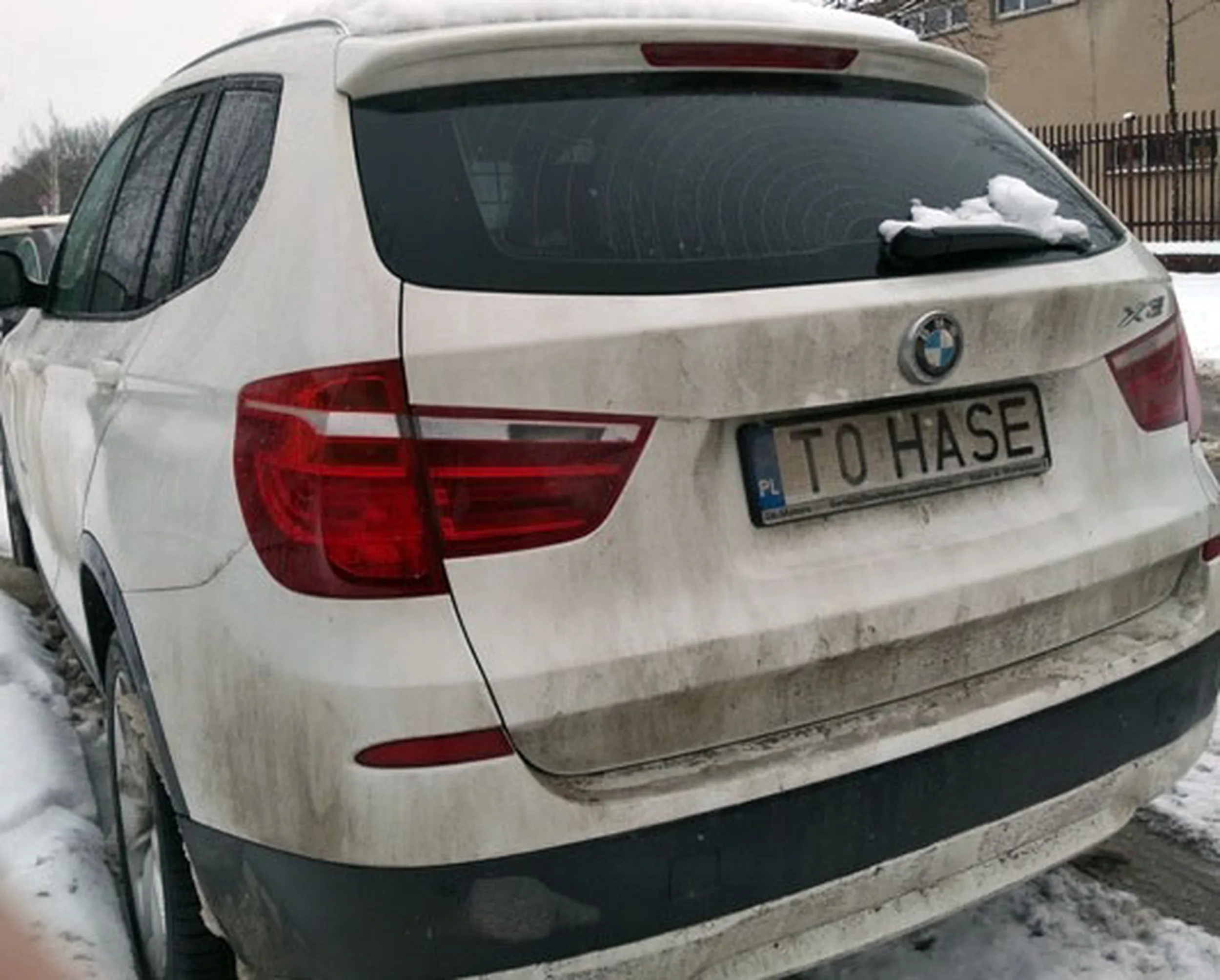 Fajny numer, blacha T0 HASE