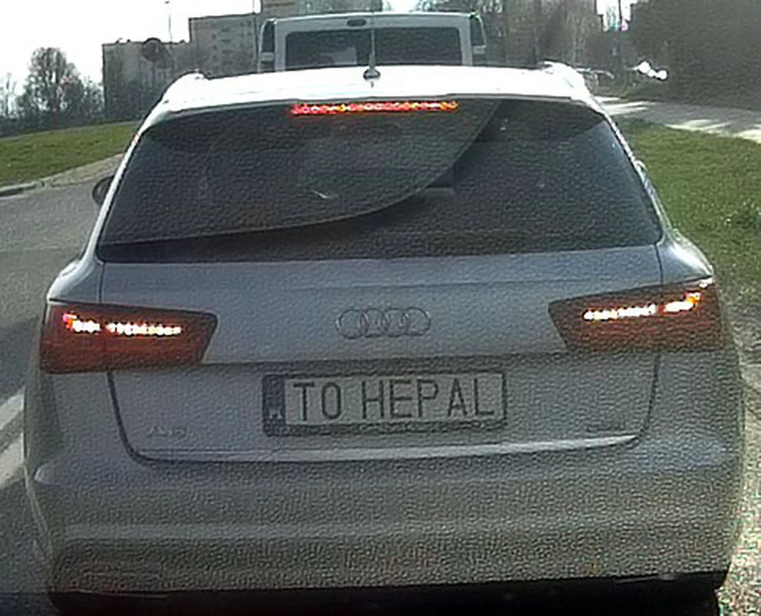 Fajny numer, blacha T0 HEPAL