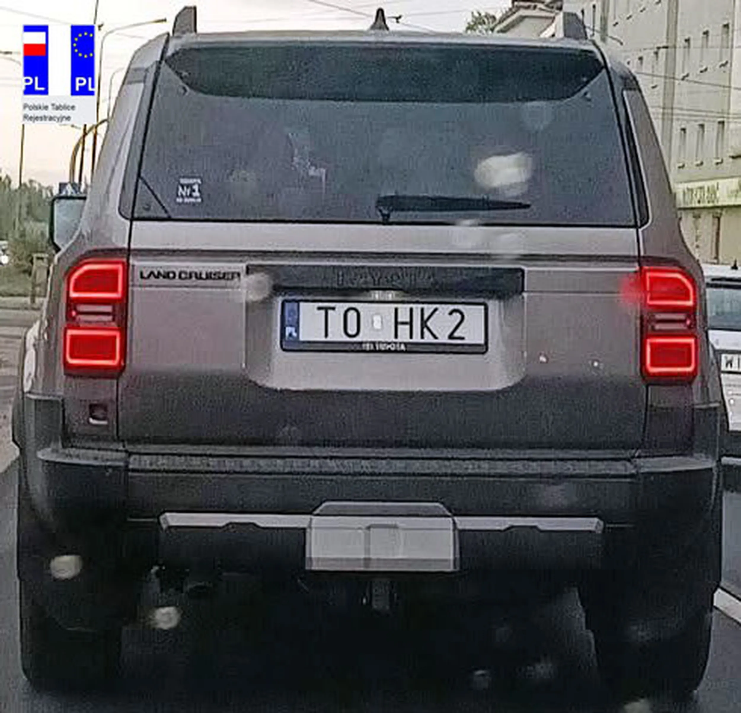 Fajny numer, blacha T0 HK2