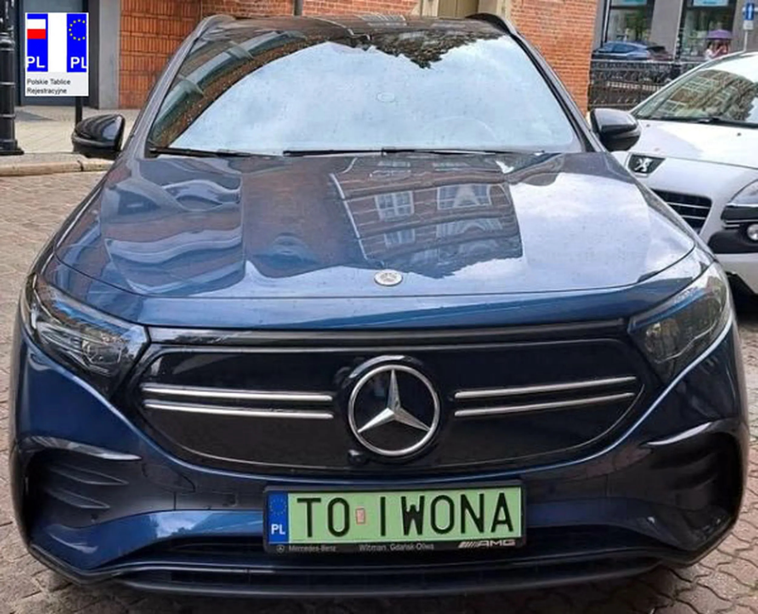 Fajny numer, blacha T0 IWONA