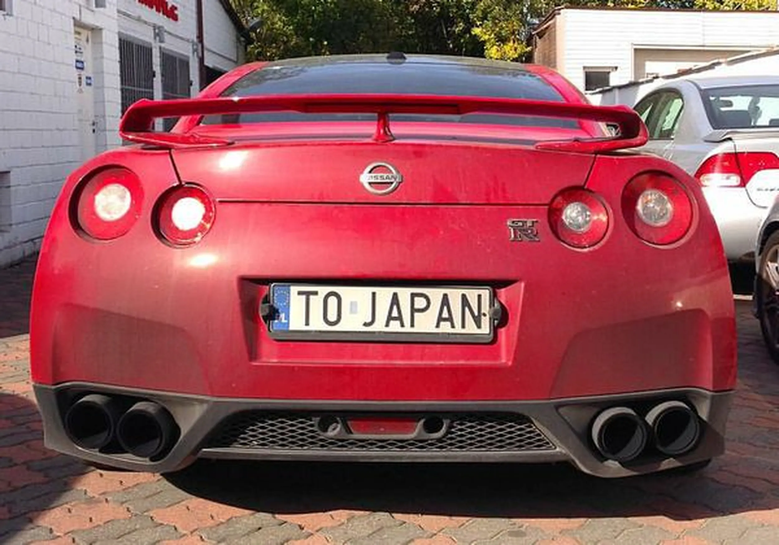 Fajny numer, blacha T0 JAPAN