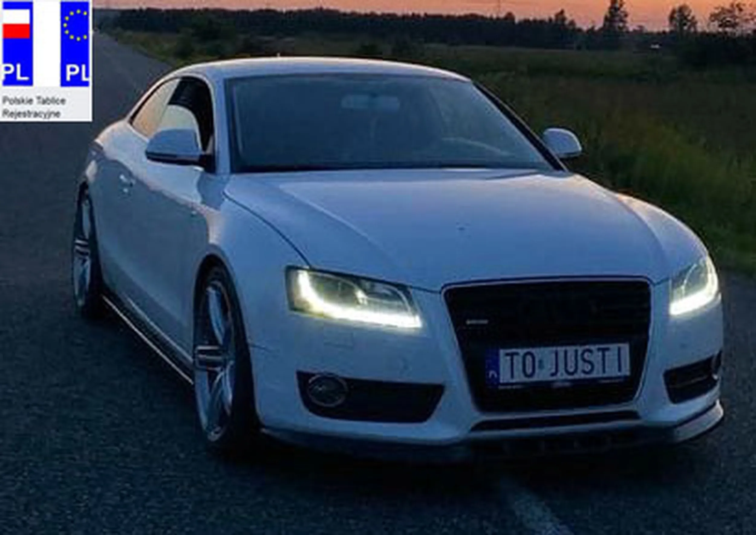 Fajny numer, blacha T0 JUSTI