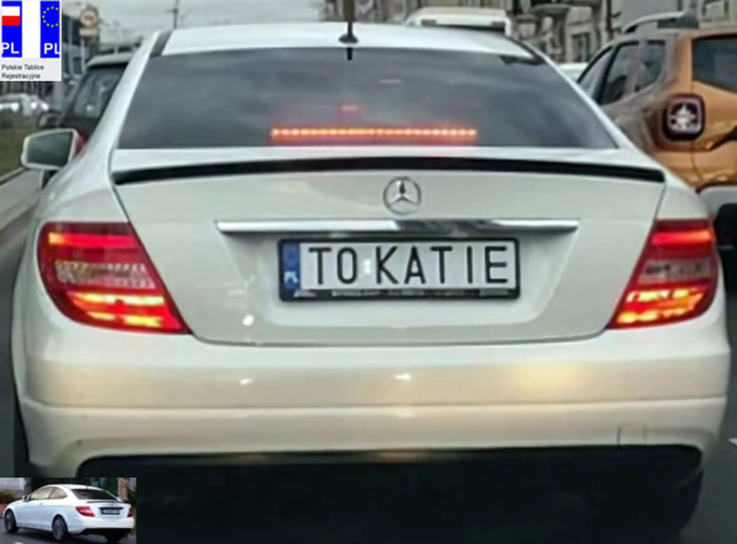 Fajny numer, blacha T0 KATIE