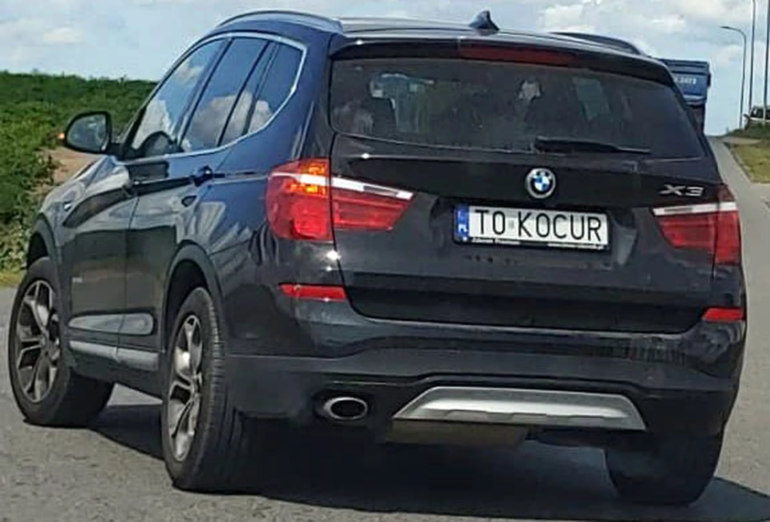 Fajny numer, blacha T0 KOCUR