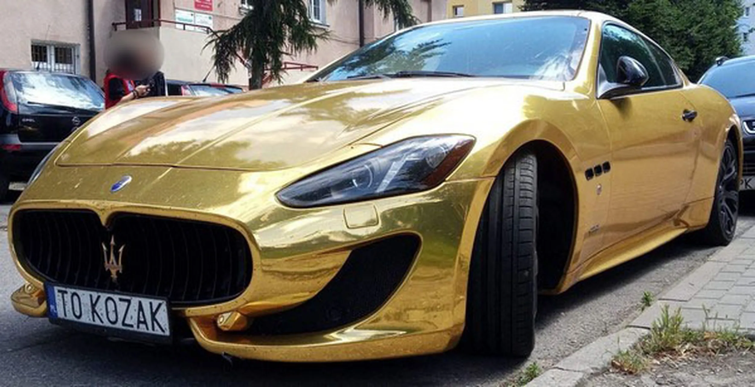 Fajny numer, blacha T0 KOZAK