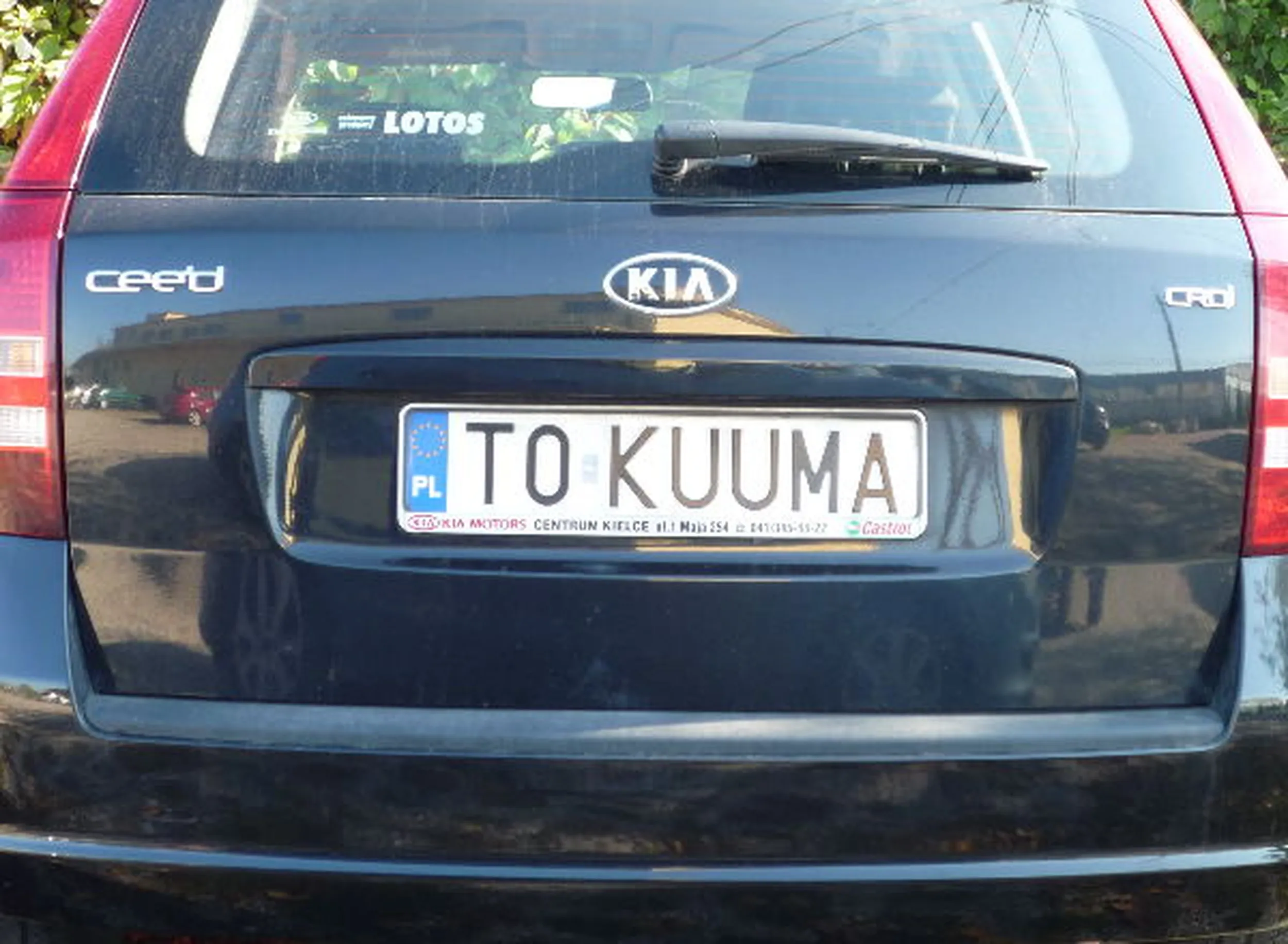 Fajny numer, blacha T0 KUUMA
