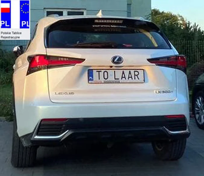 Fajny numer, blacha T0 LAAR