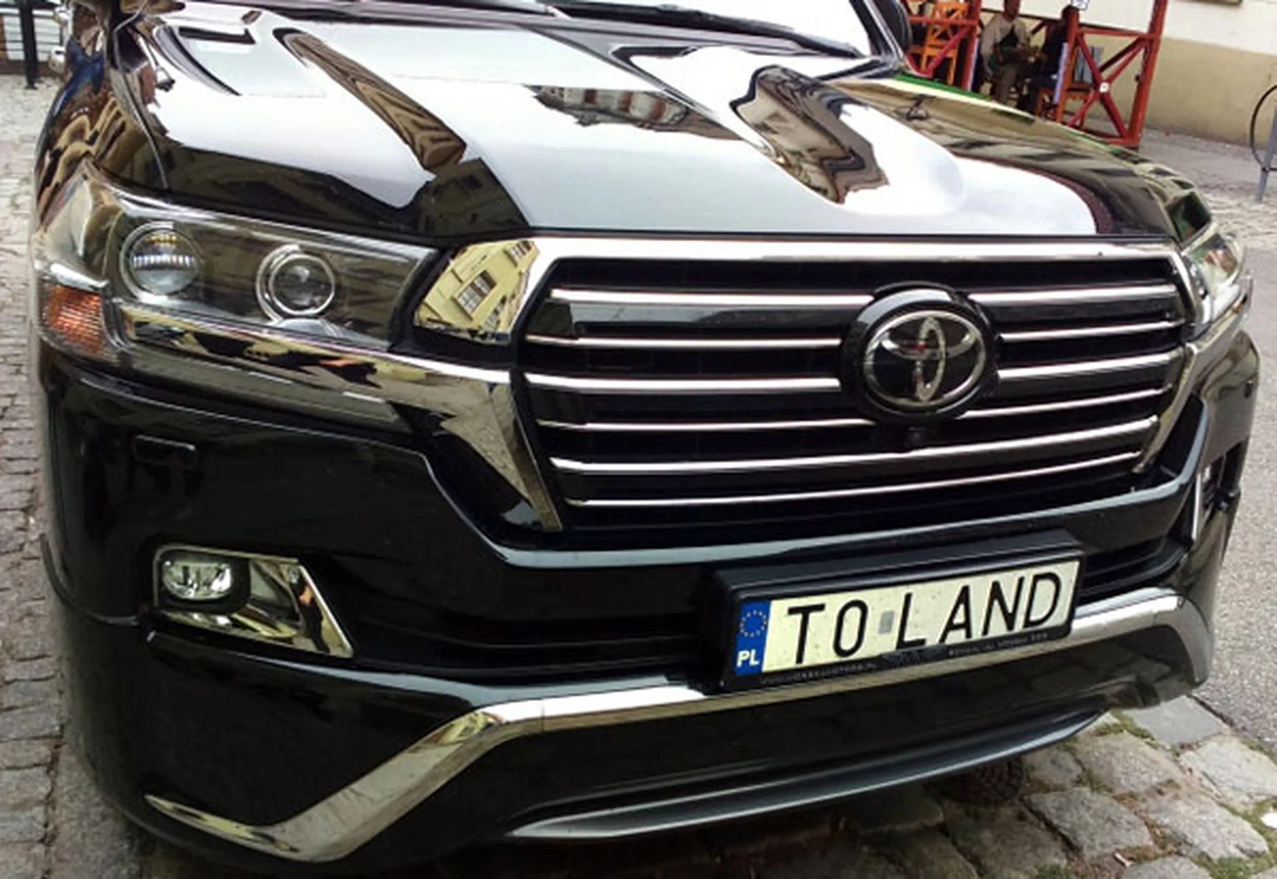 Fajny numer, blacha T0 LAND