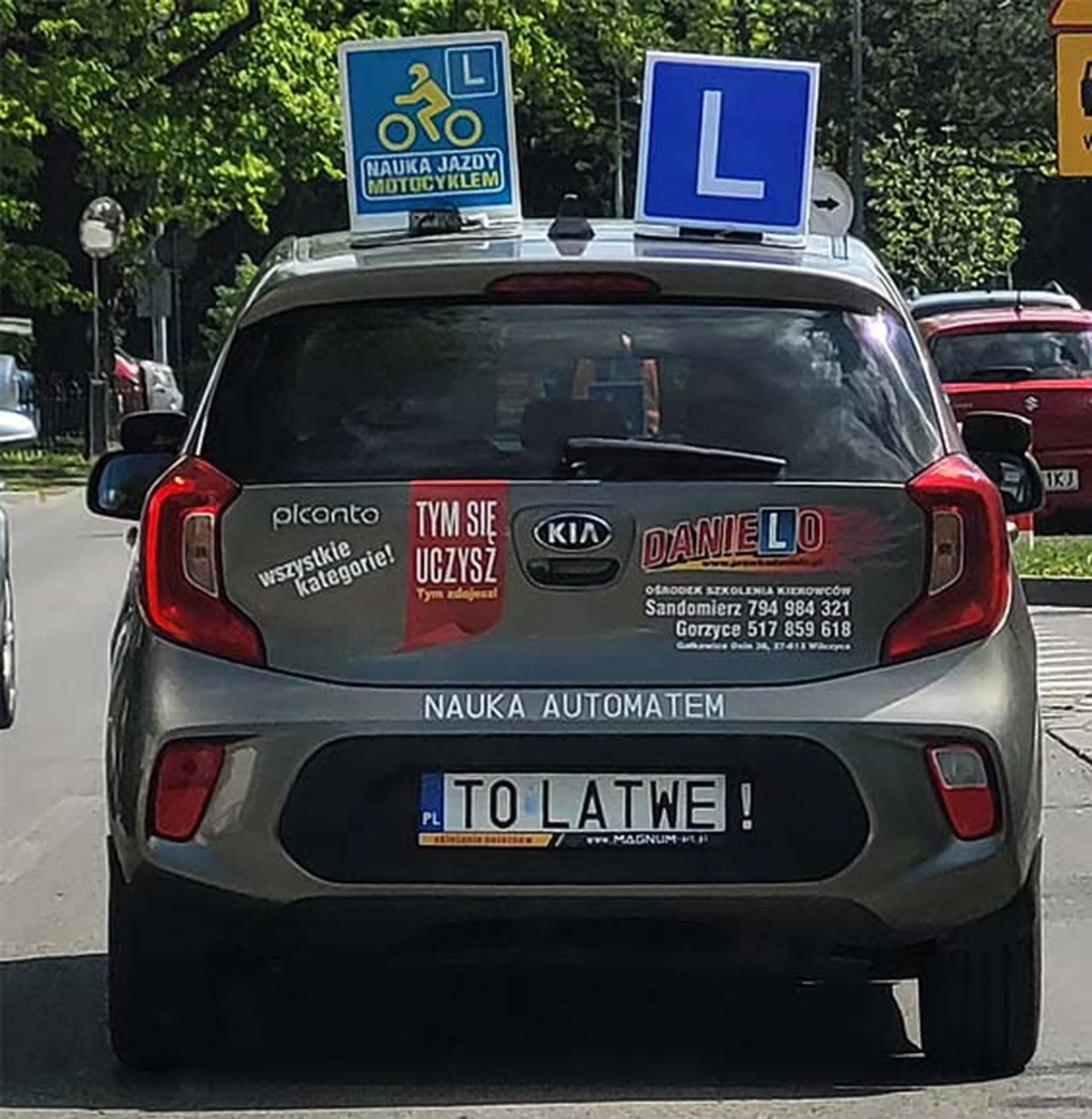 Fajny numer, blacha T0 LATWE