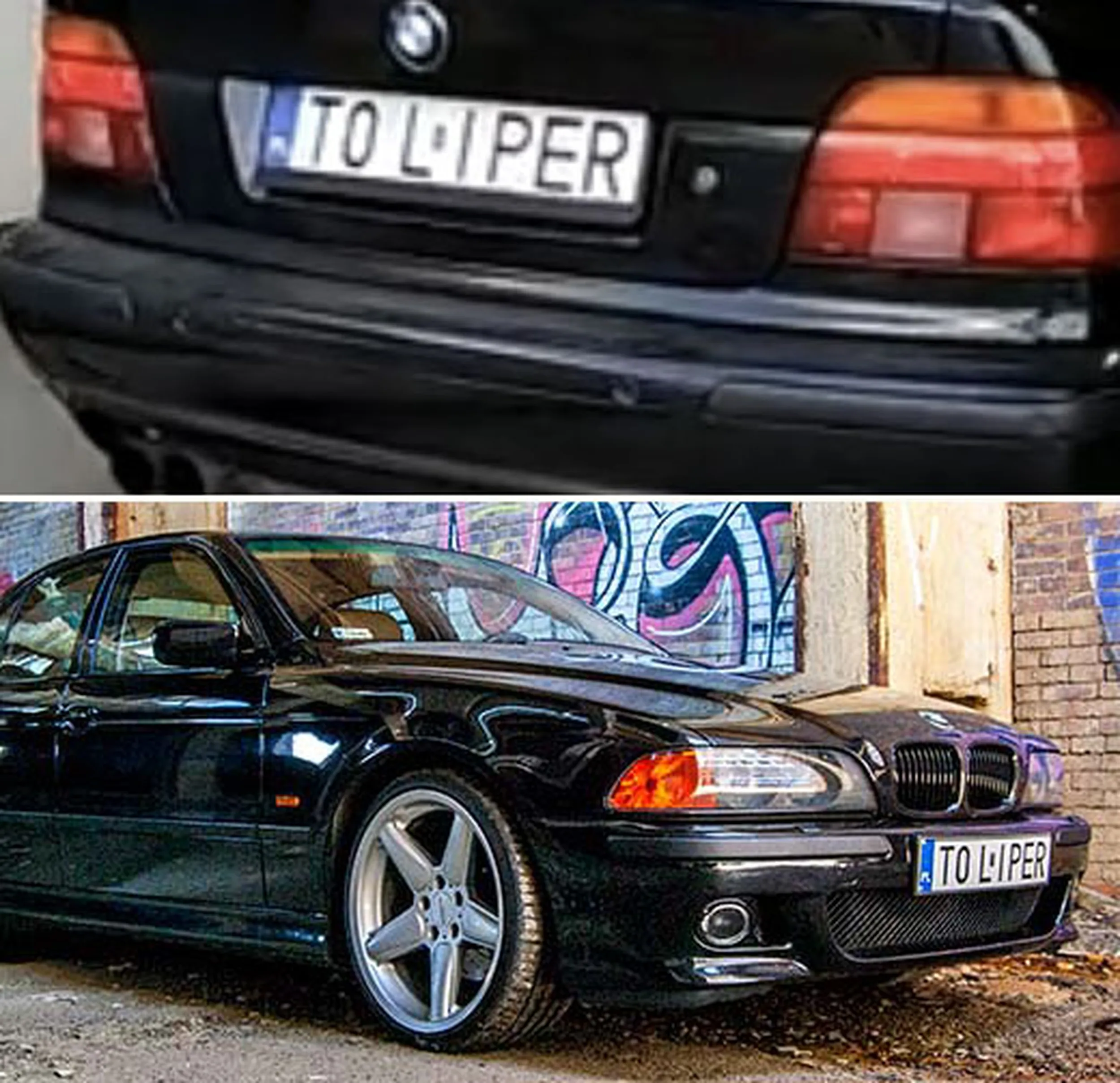 Fajny numer, blacha T0 LIPER