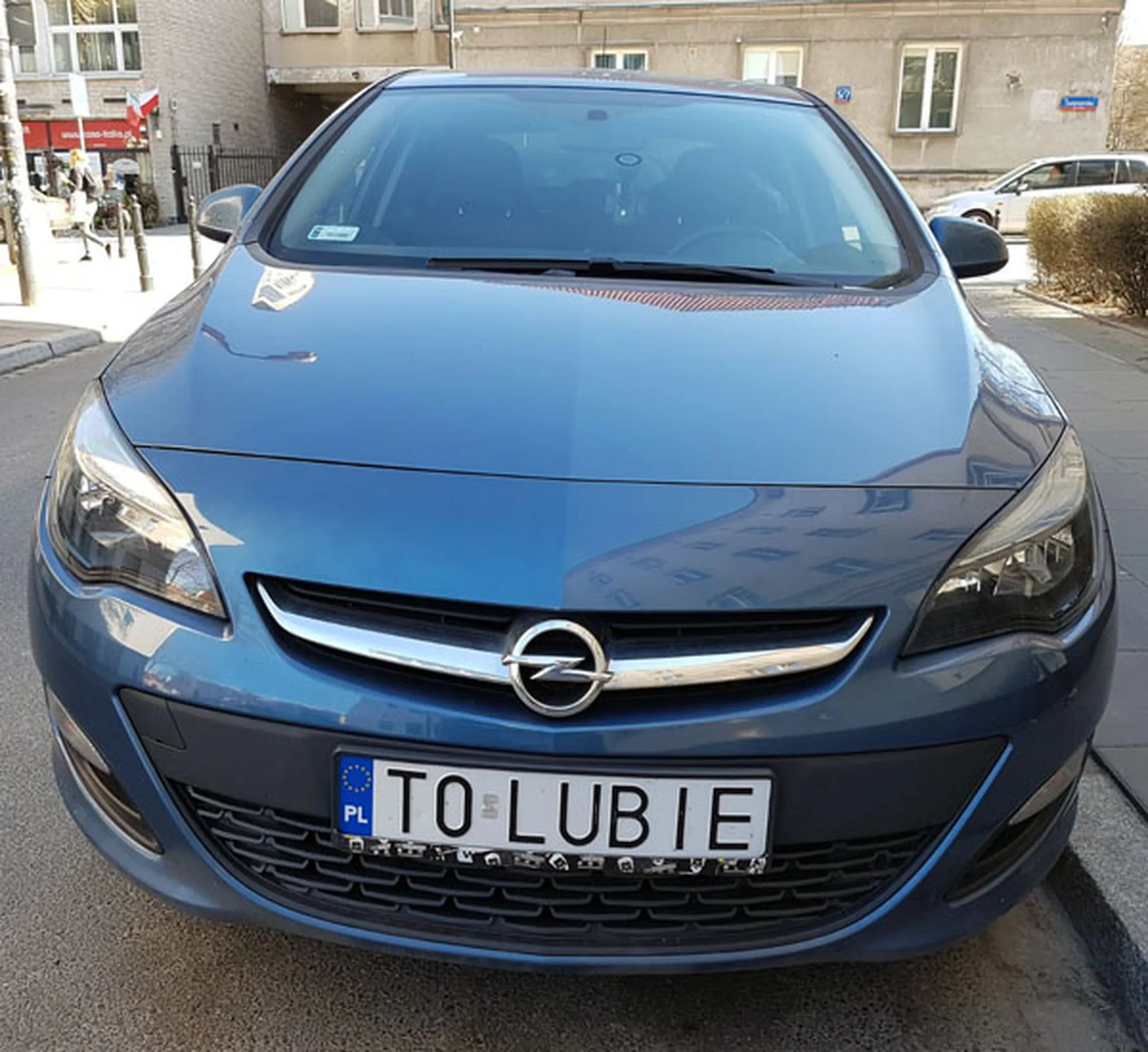 Fajny numer, blacha T0 LUBIE