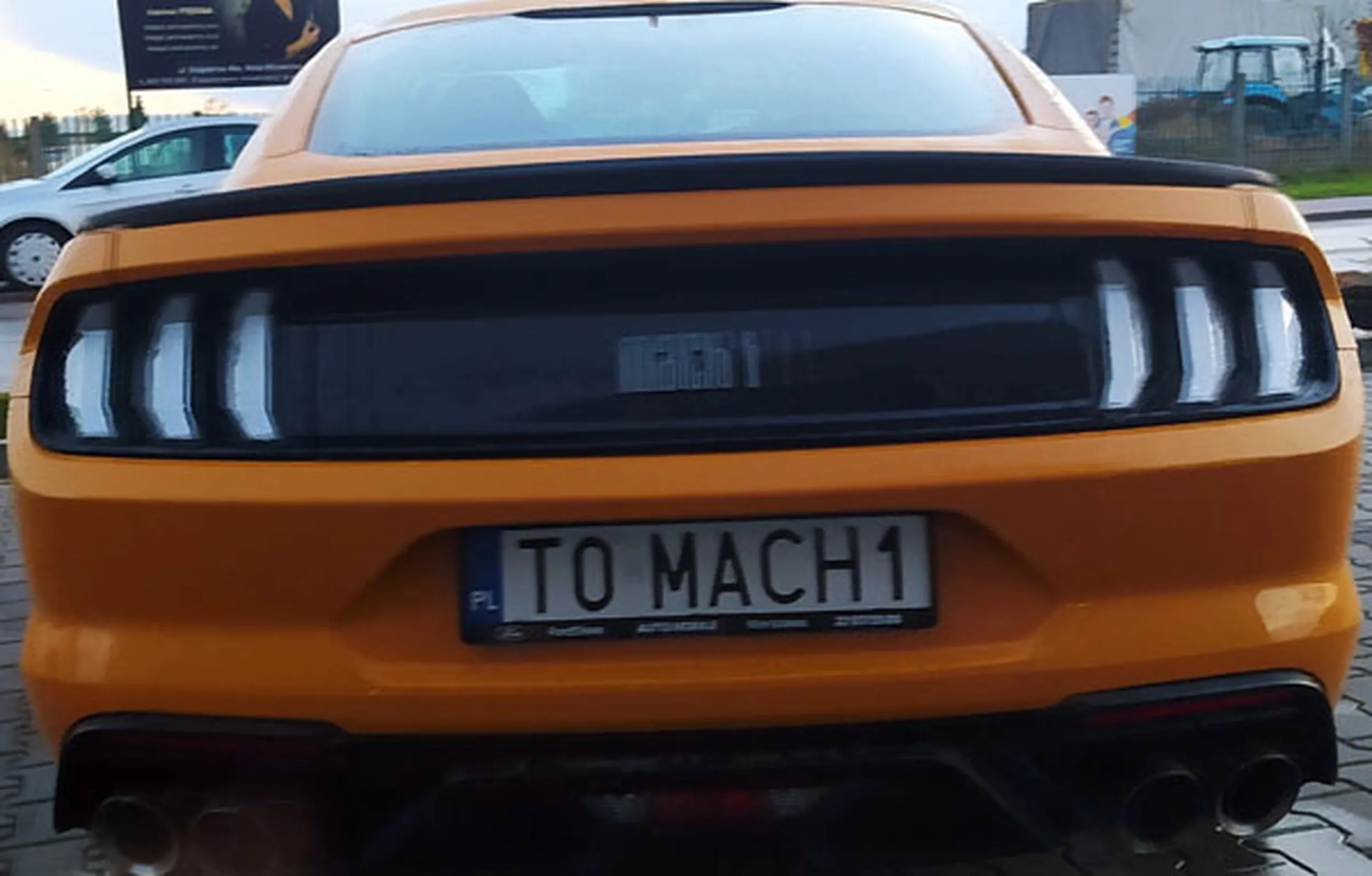 Fajny numer, blacha T0 MACH1