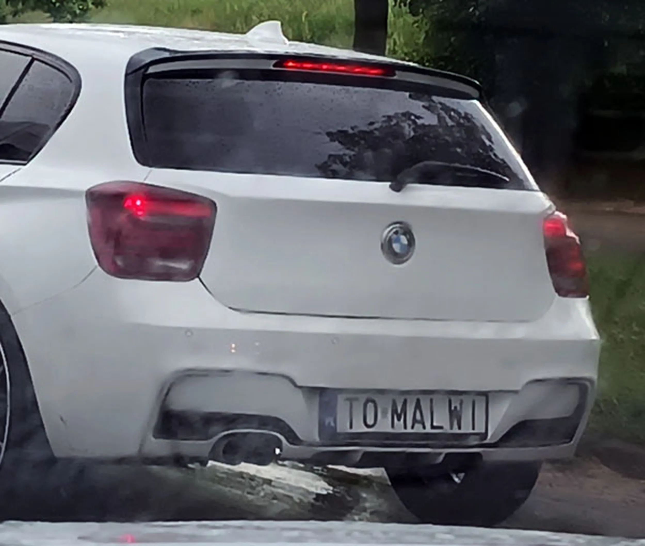 Fajny numer, blacha T0 MALWI