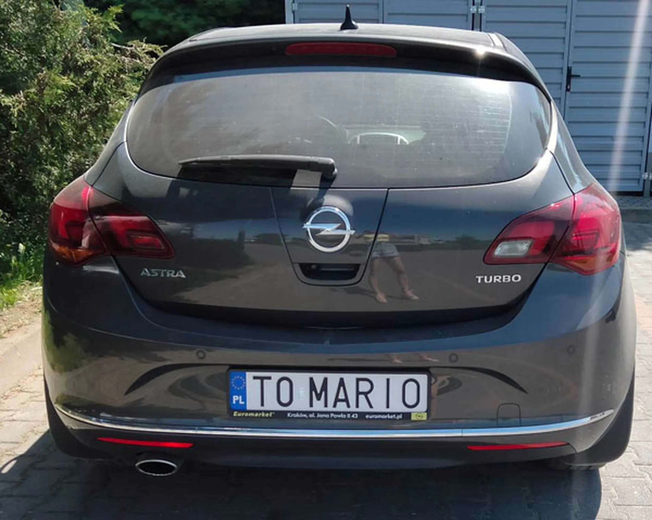 Fajny numer, blacha T0 MARIO