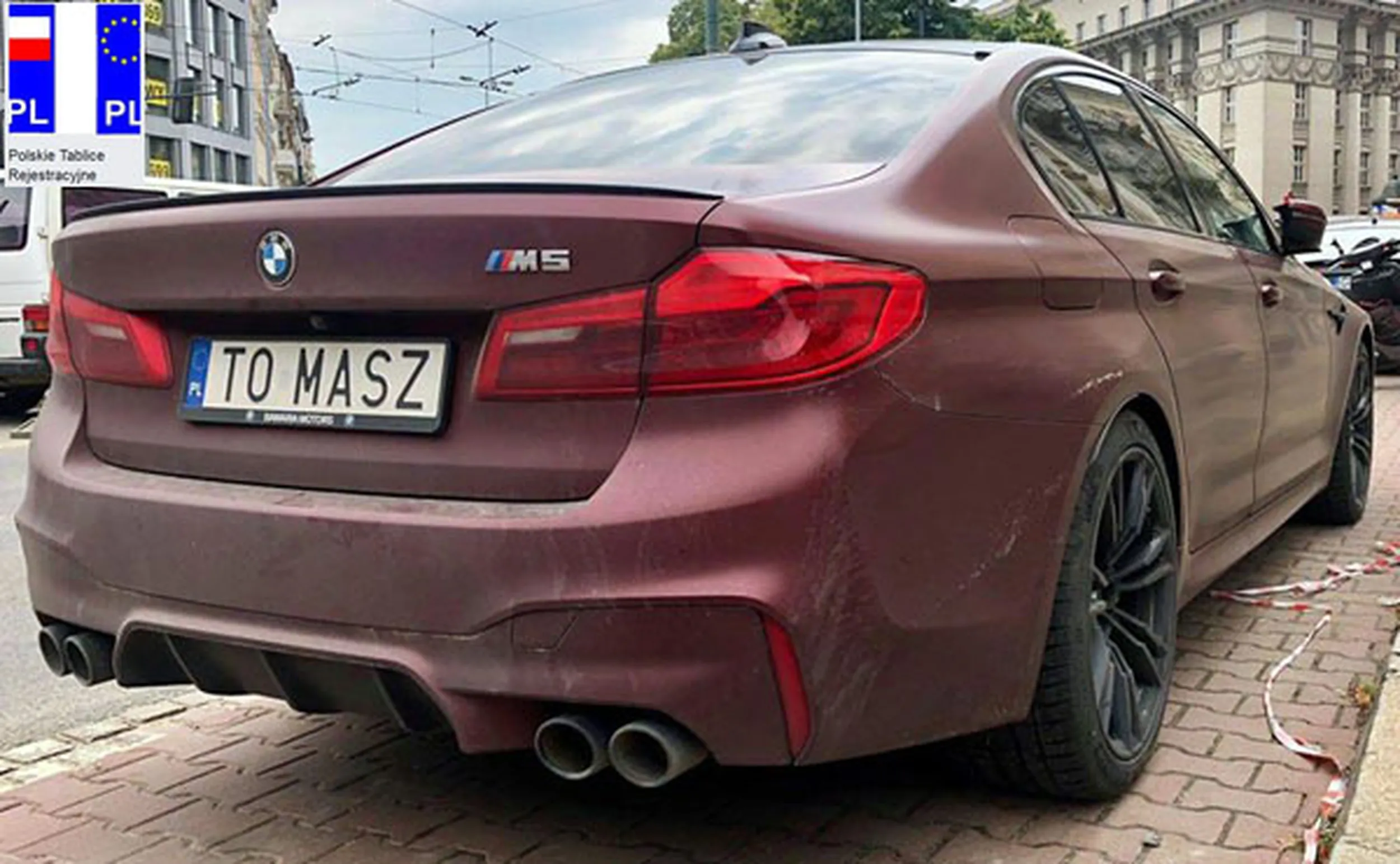 Fajny numer, blacha T0 MASZ