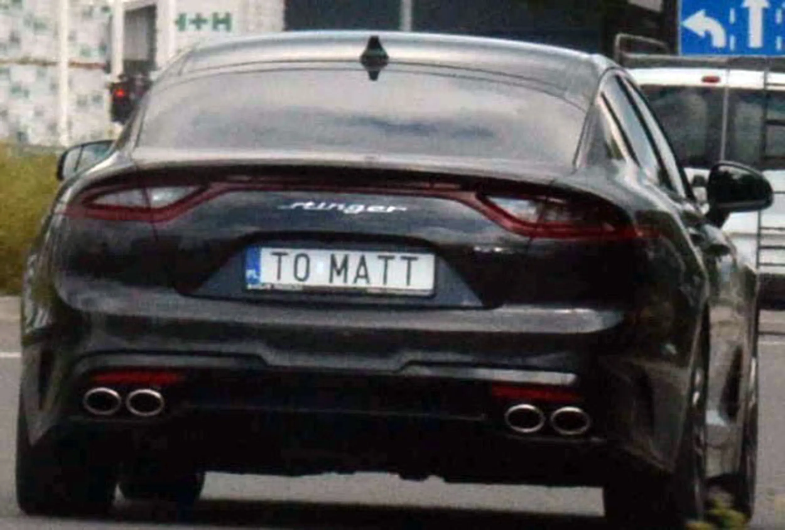 Fajny numer, blacha T0 MATT