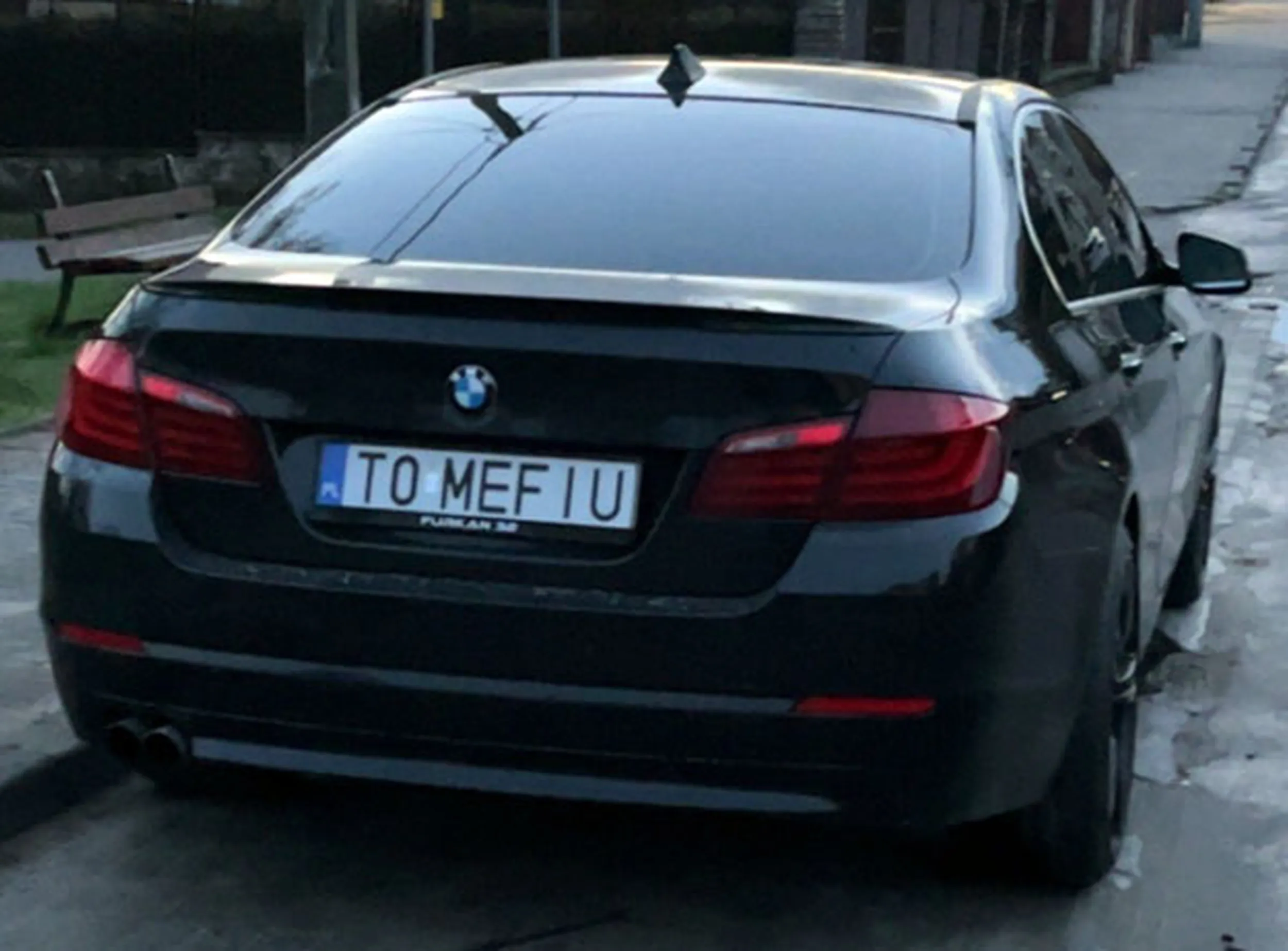 Fajny numer, blacha T0 MEFIU