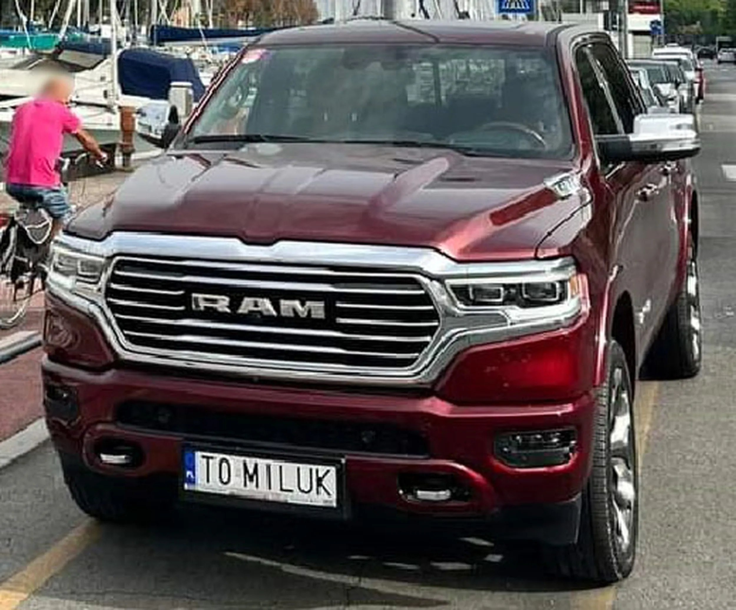 Fajny numer, blacha T0 MILUK