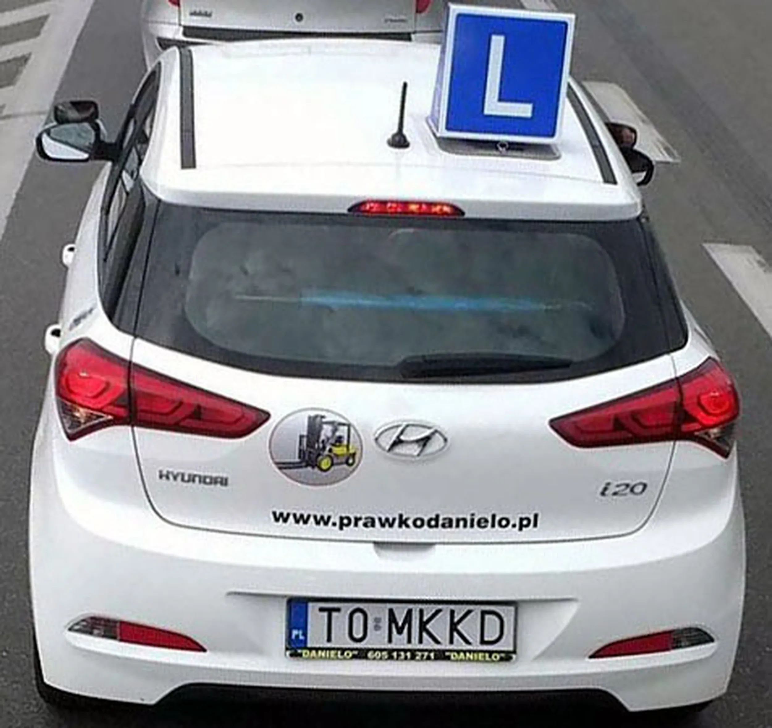 Fajny numer, blacha T0 MKKD