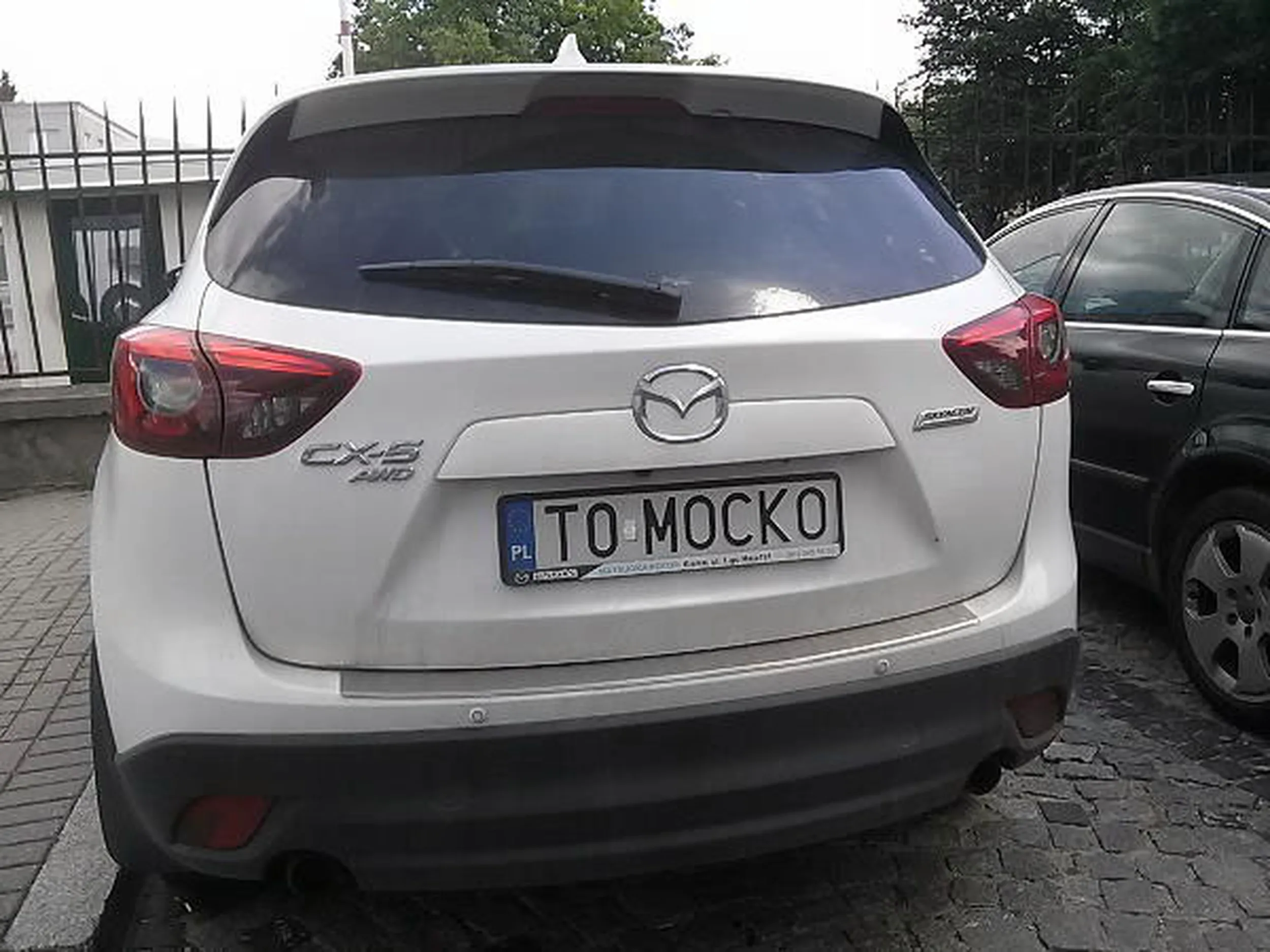 Fajny numer, blacha T0 MOCKO