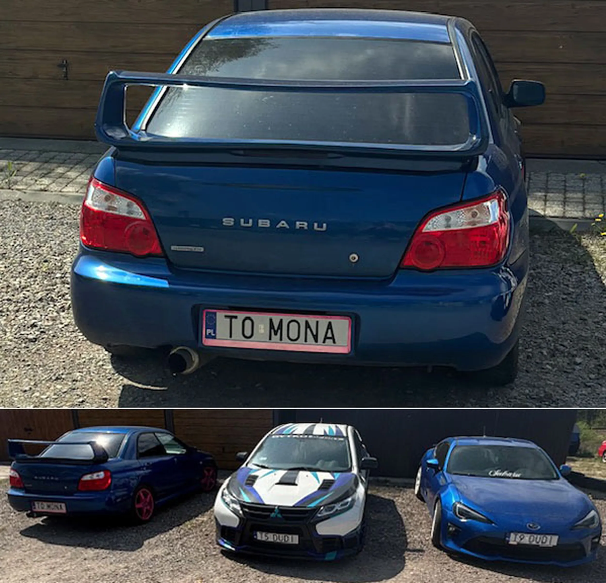 Fajny numer, blacha T0 MONA