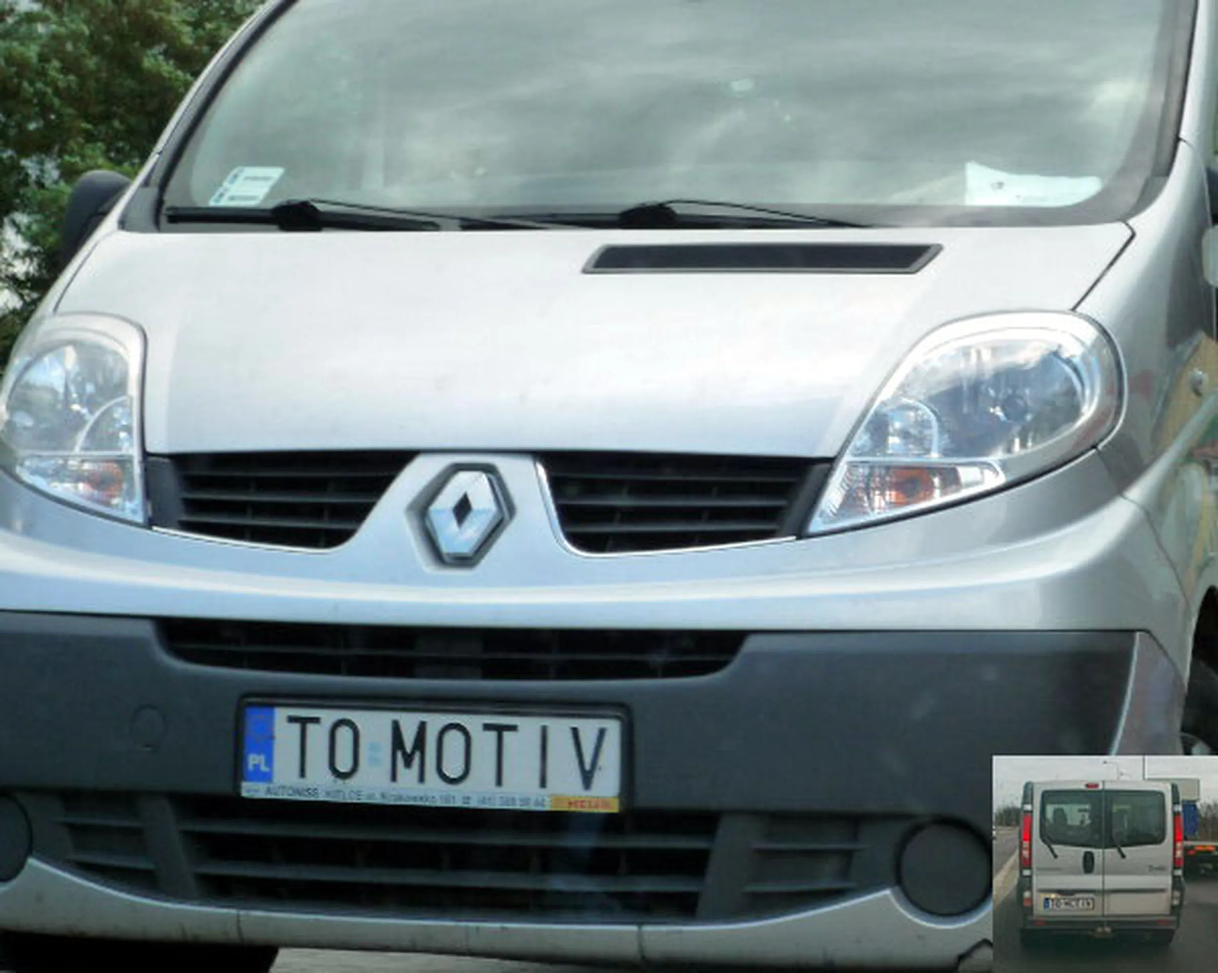 Fajny numer, blacha T0 MOTIV