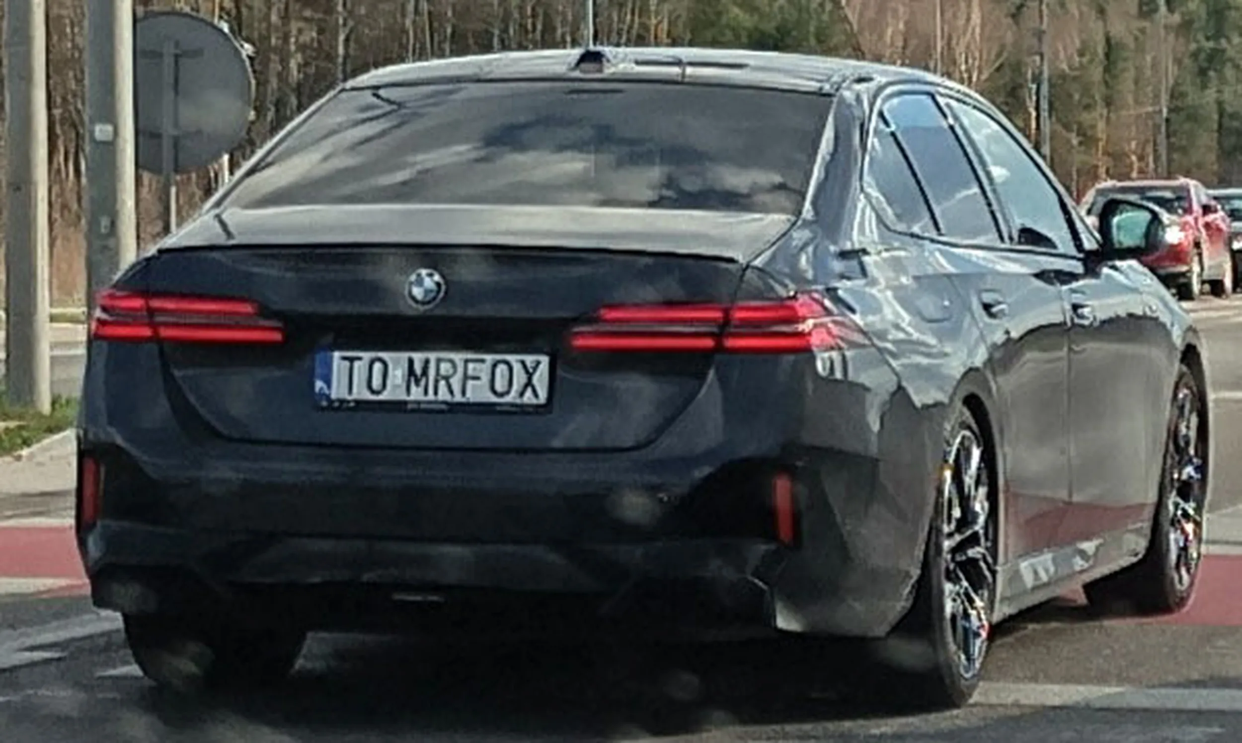 Fajny numer, blacha T0 MRFOX