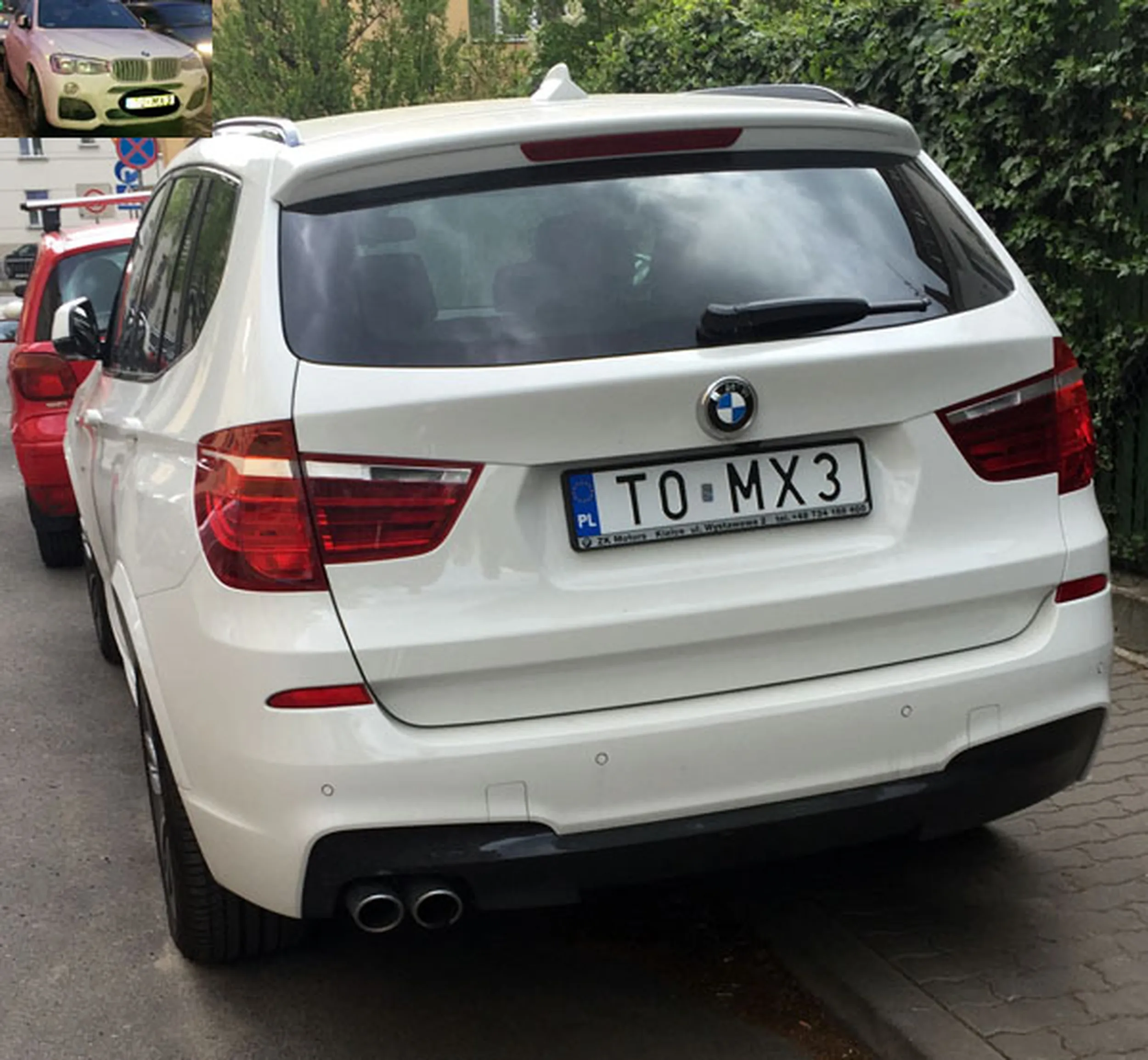 Fajny numer, blacha T0 MX3